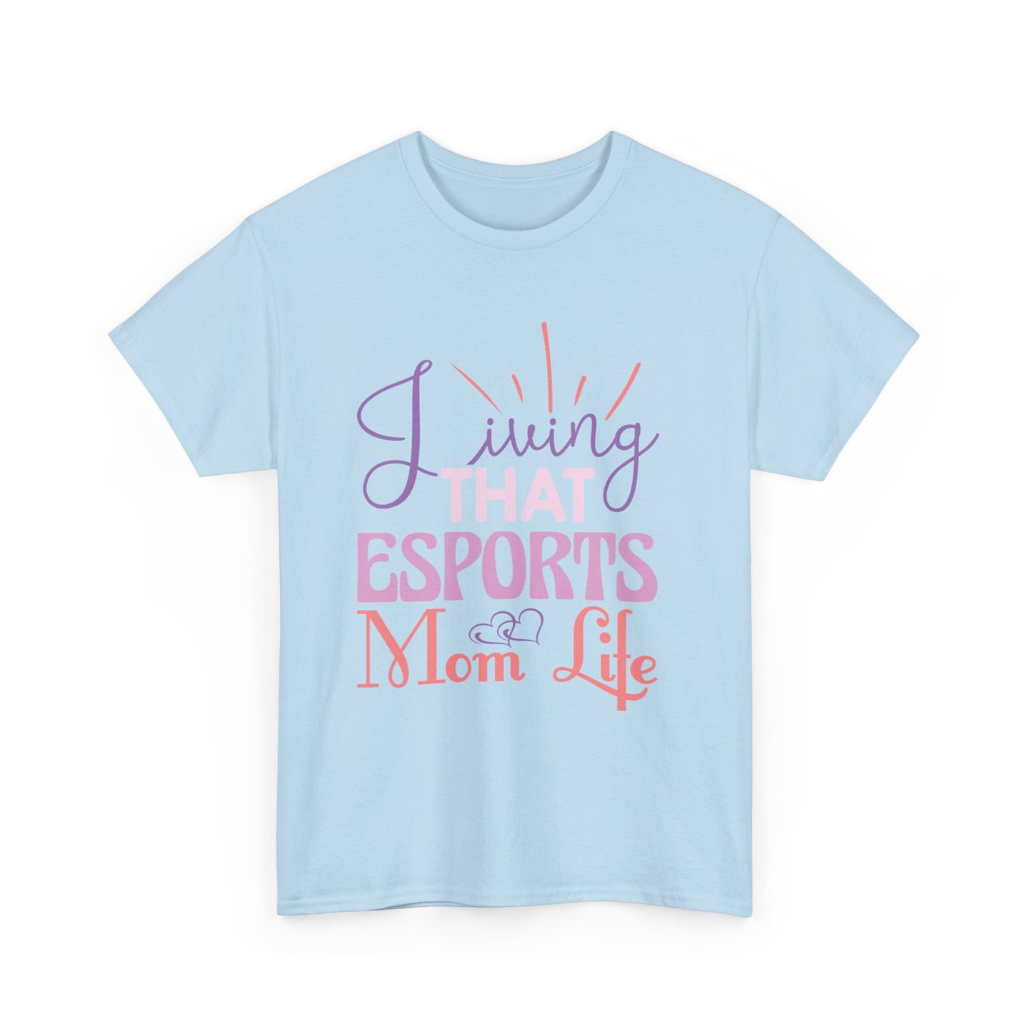 Gamer Mom Esports Champ T-Shirt Cheering Gaming Kids Competition Tournament Apparel Video Game Playing Arena E-Gaming E-Sports Event