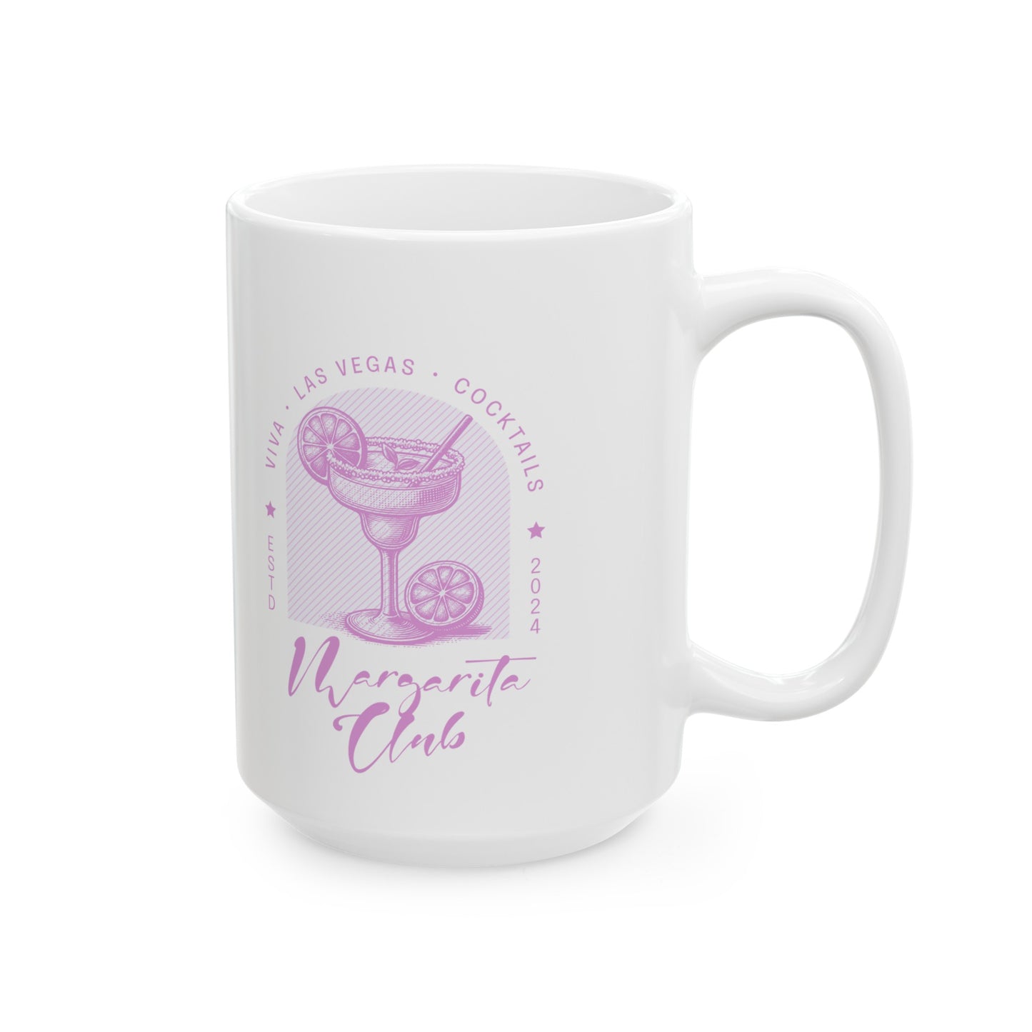 Las Vegas Margarita Club Ceramic Mug (11oz, 15oz)