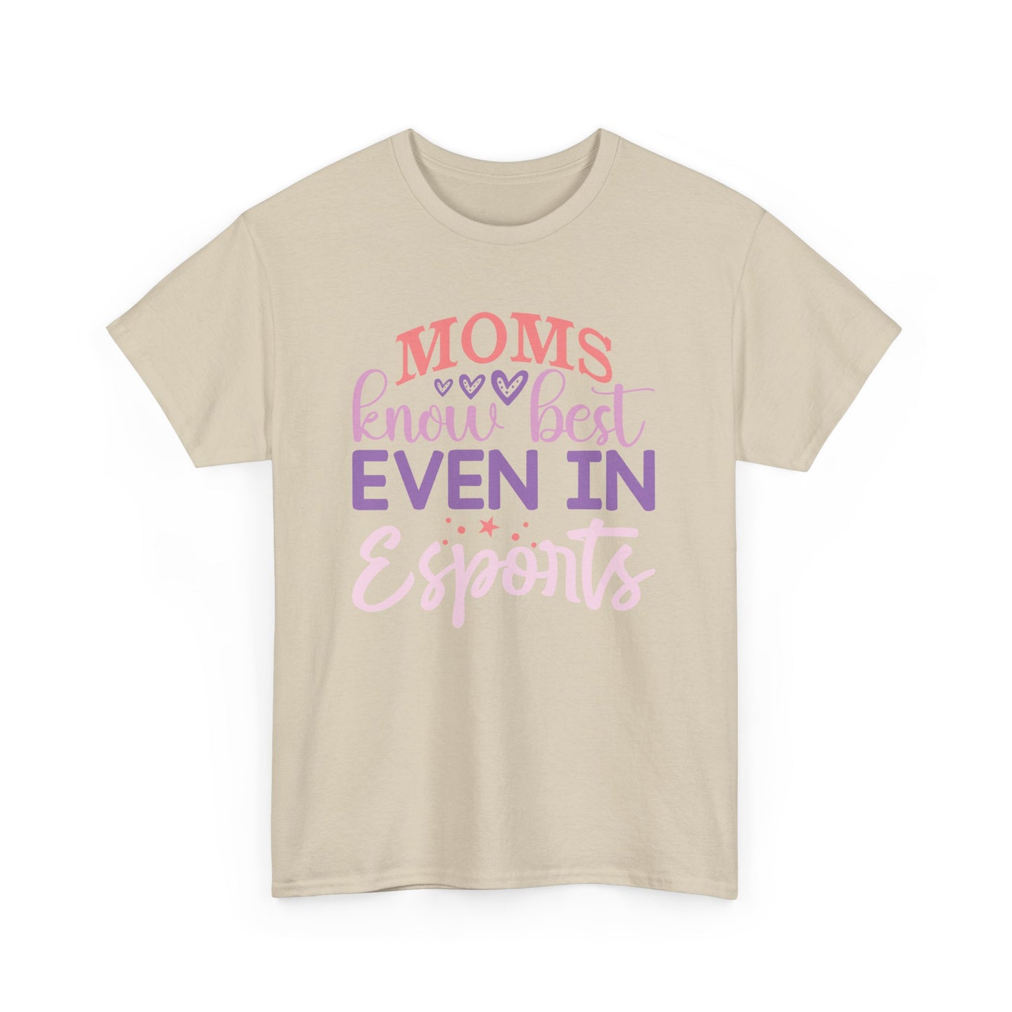 Gamer Mom Esports Champ T-Shirt Cheering Gaming Kids Competition Tournament Apparel Video Game Playing Competition Arena E-Gaming E-Sport