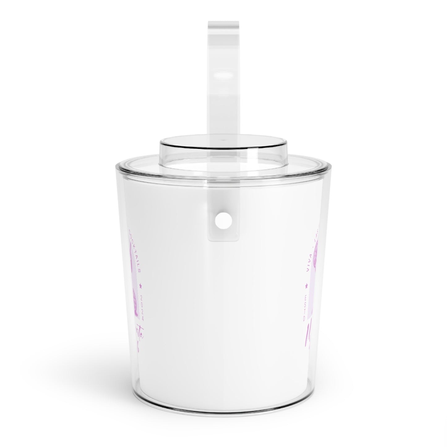 Las Vegas Margarita Club Ice Bucket with Tongs