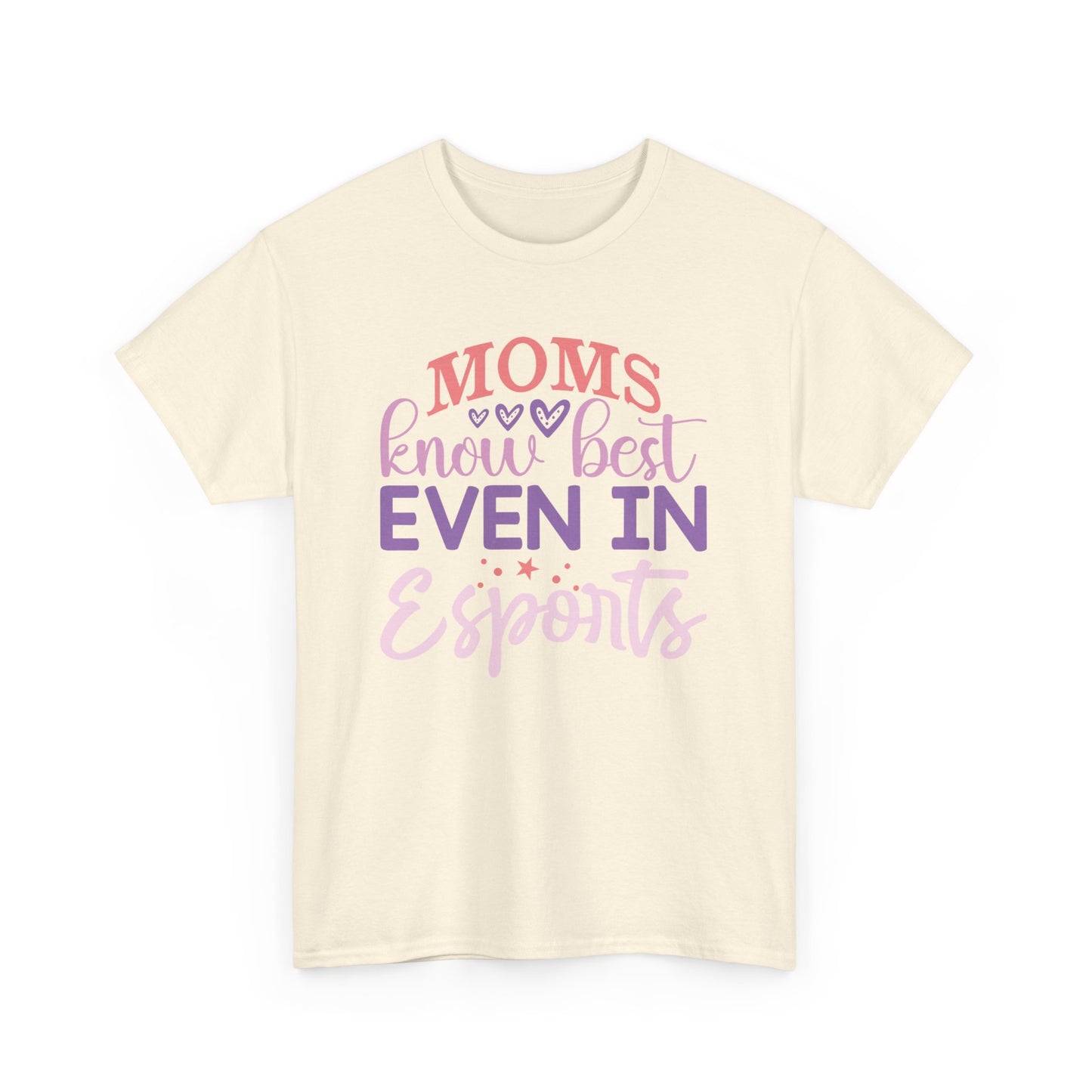 Gamer Mom Esports Champ T-Shirt Cheering Gaming Kids Competition Tournament Apparel Video Game Playing Competition Arena E-Gaming E-Sport