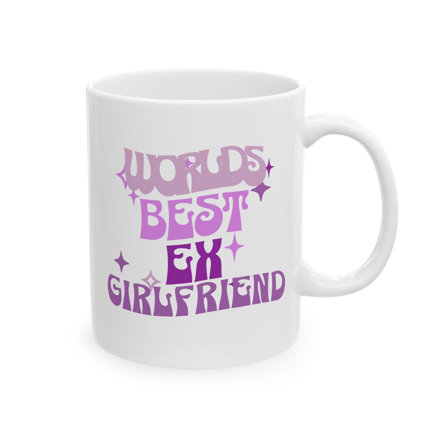 Worlds Best Ex- Girlfriend Ceramic Coffee Mug Gift