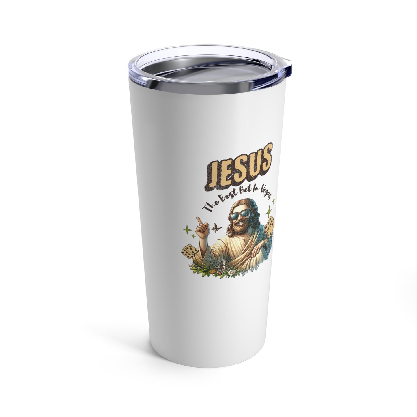 Las Vegas Jesus Tumbler 20oz