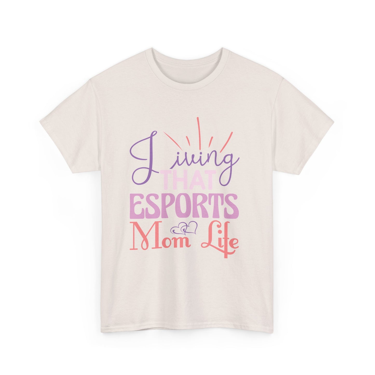 Gamer Mom Esports Champ T-Shirt Cheering Gaming Kids Competition Tournament Apparel Video Game Playing Arena E-Gaming E-Sports Event