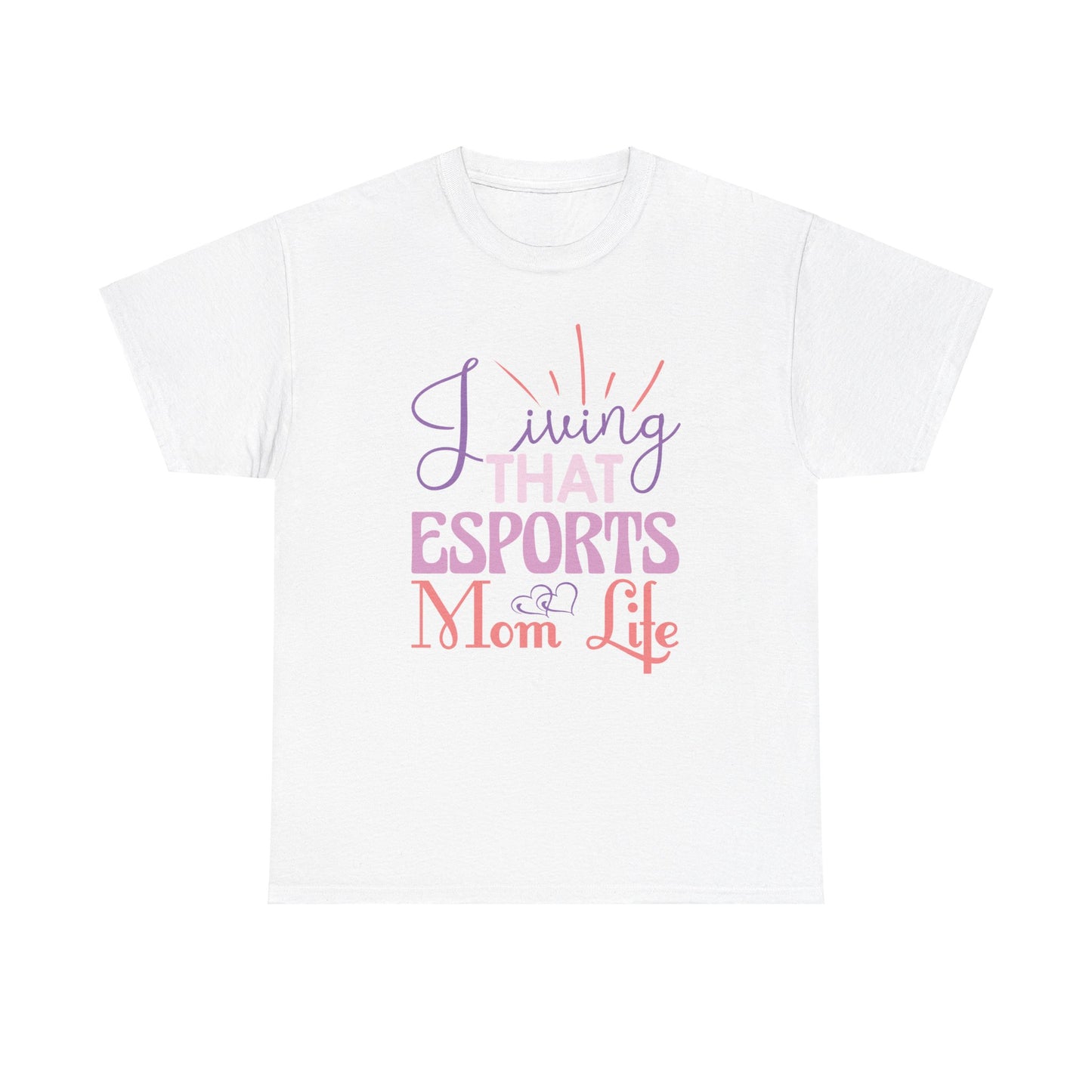 Gamer Mom Esports Champ T-Shirt Cheering Gaming Kids Competition Tournament Apparel Video Game Playing Arena E-Gaming E-Sports Events