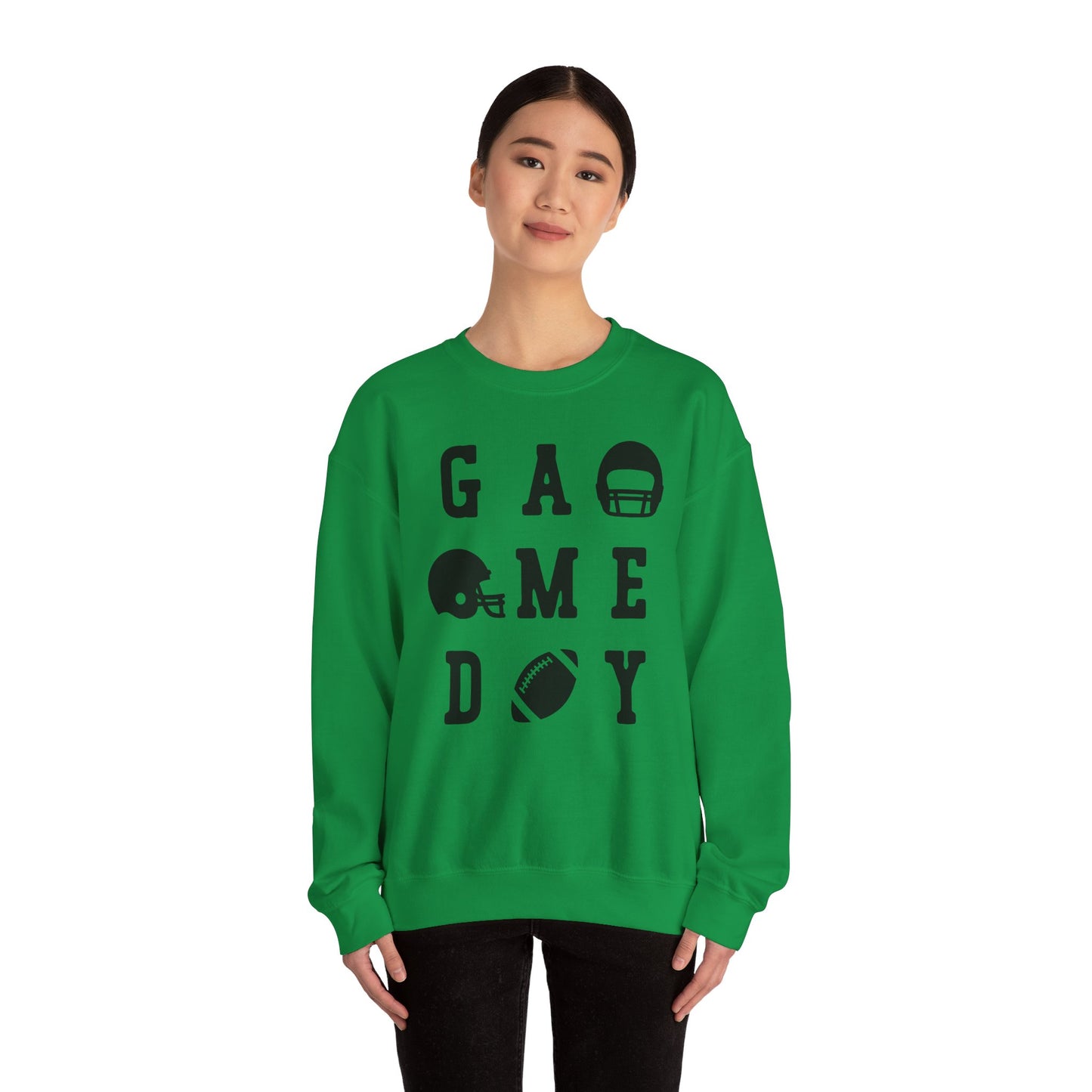 Game Day Football Shirt Women Men Fan Sweatshirt Sports Crew Neck Gift Idea Football Season Lovers Sunday Apparel Mothers Fathers Day