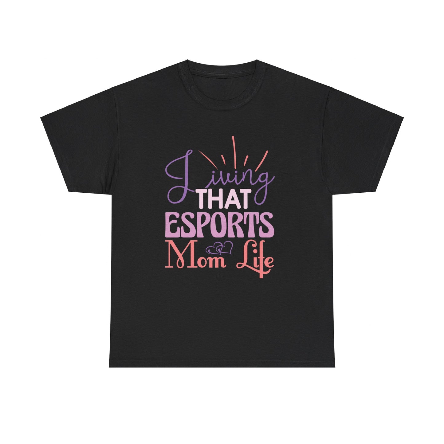 Gamer Mom Esports Champ T-Shirt Cheering Gaming Kids Competition Tournament Apparel Video Game Playing Arena E-Gaming E-Sports Event