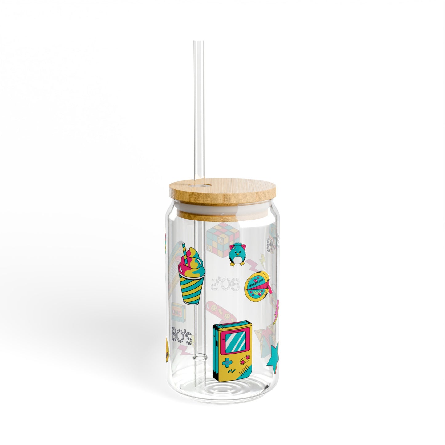 80's Lover Sipper Glass Gift for 1980's Fans