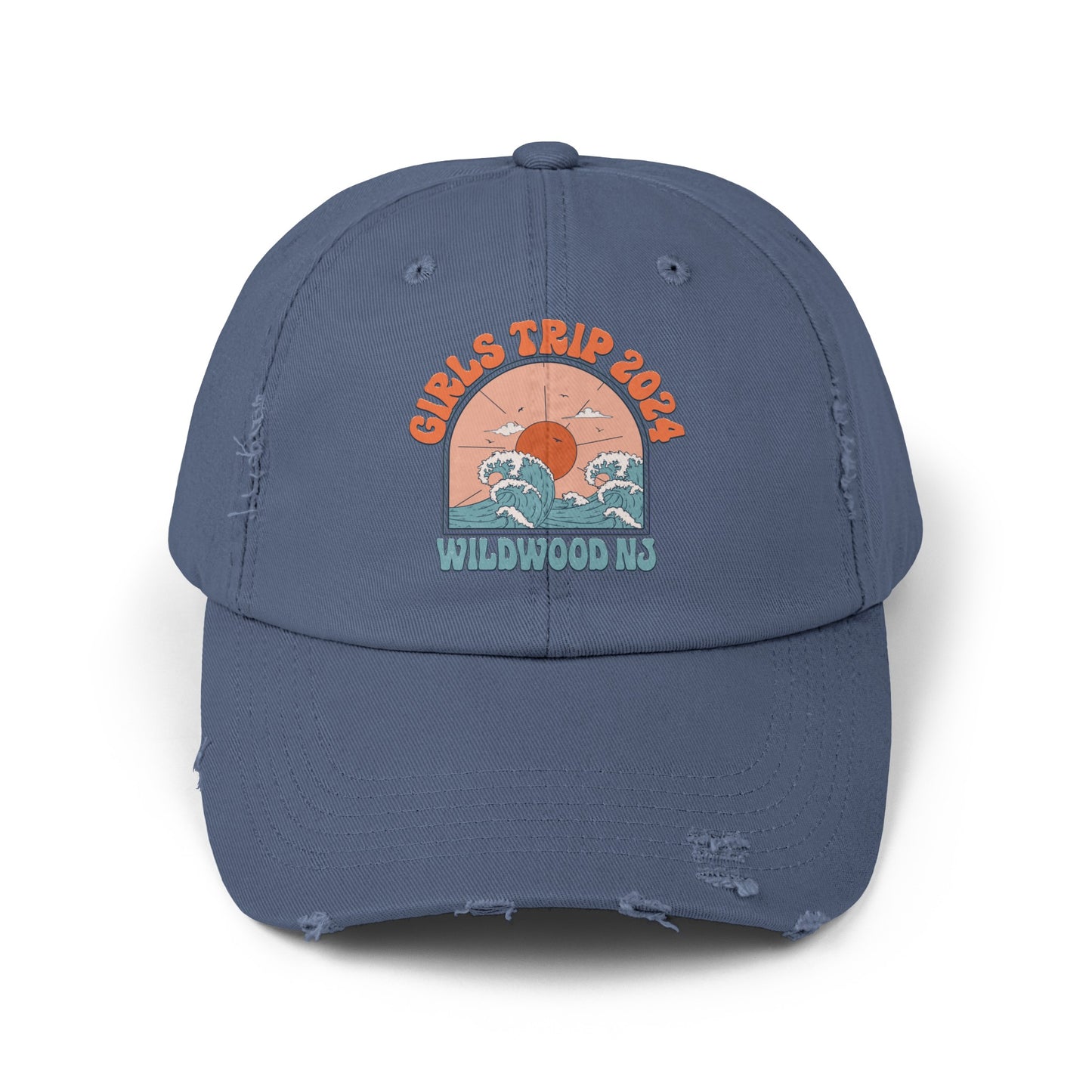 Girls trip Matching Baseball Caps Wildwood, New Jersey 2024 Beach Holiday Shore Visit Girls Night Out Irish Weekend Moms Hats
