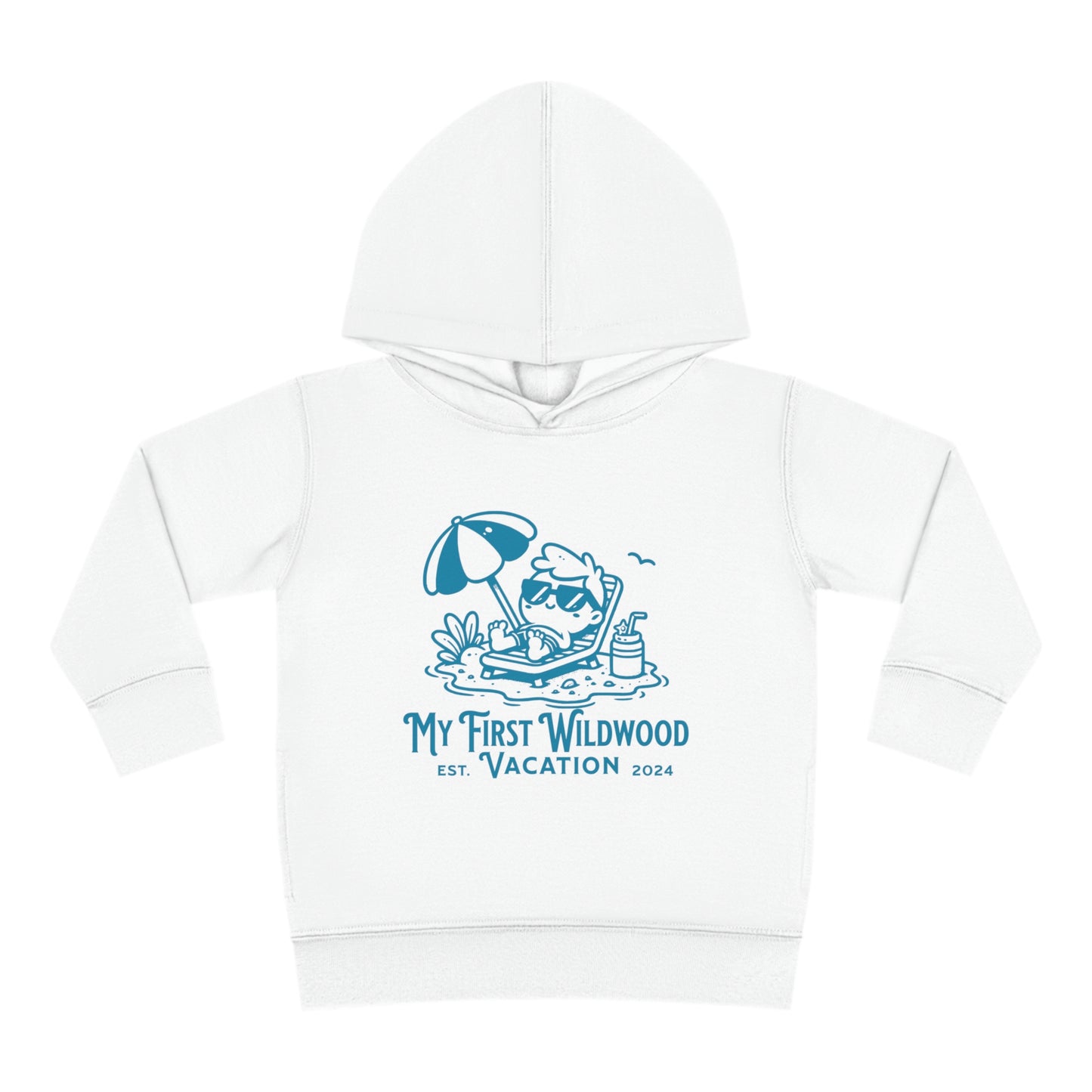 Wildwood Toddler Pullover Jersey Shore "My First Wildwood Vacation' Hoodie