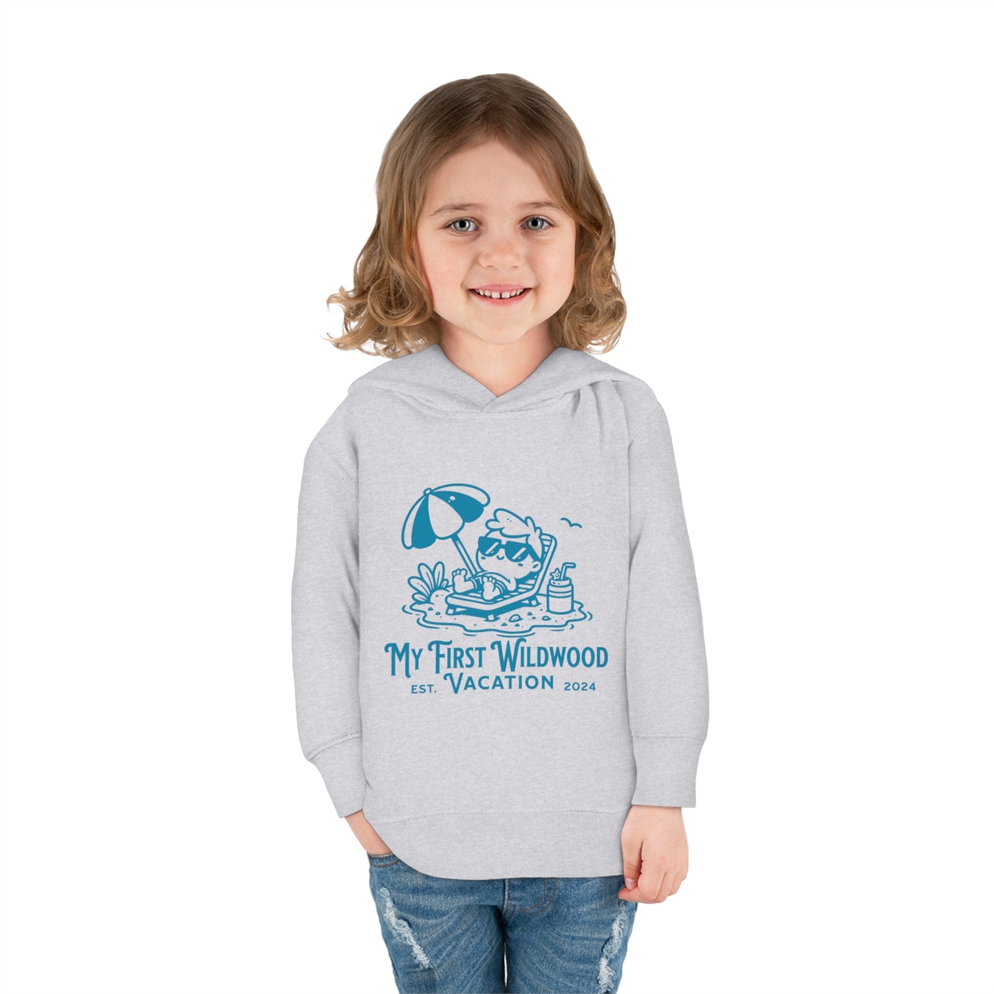 Wildwood Toddler Pullover Jersey Shore "My First Wildwood Vacation' Hoodie