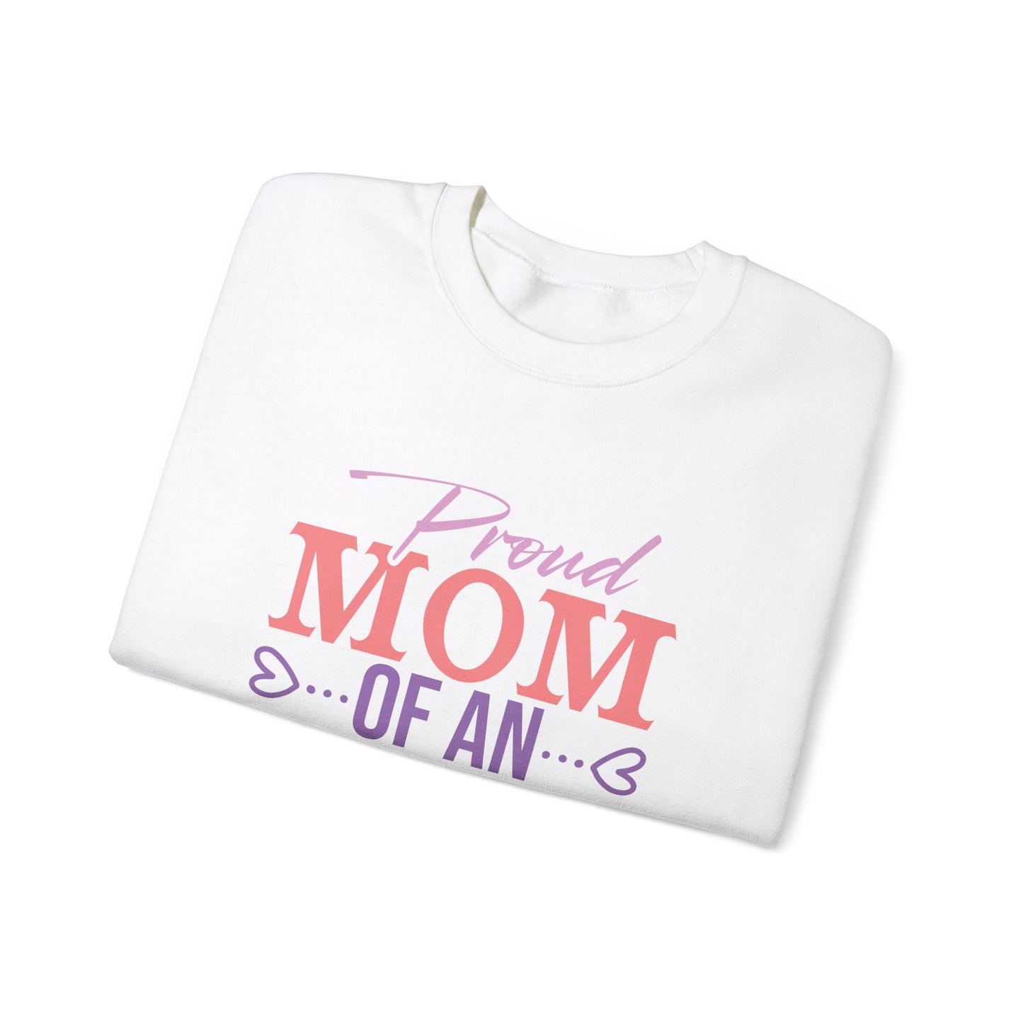 Gamer Mom Esports Champ Crew Neck Sweatshirt for Cheering Gaming Kids in Competetion Tournament Apparel for Video Game Playing Competition Arena E-Gaming E-Sports Events
