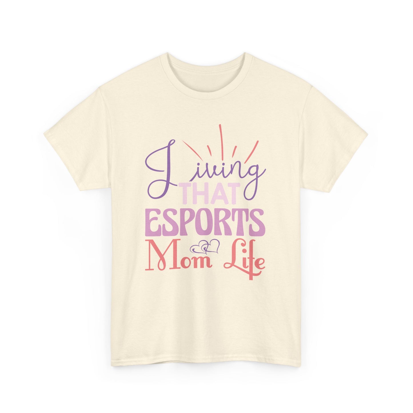 Gamer Mom Esports Champ T-Shirt Cheering Gaming Kids Competition Tournament Apparel Video Game Playing Arena E-Gaming E-Sports Events