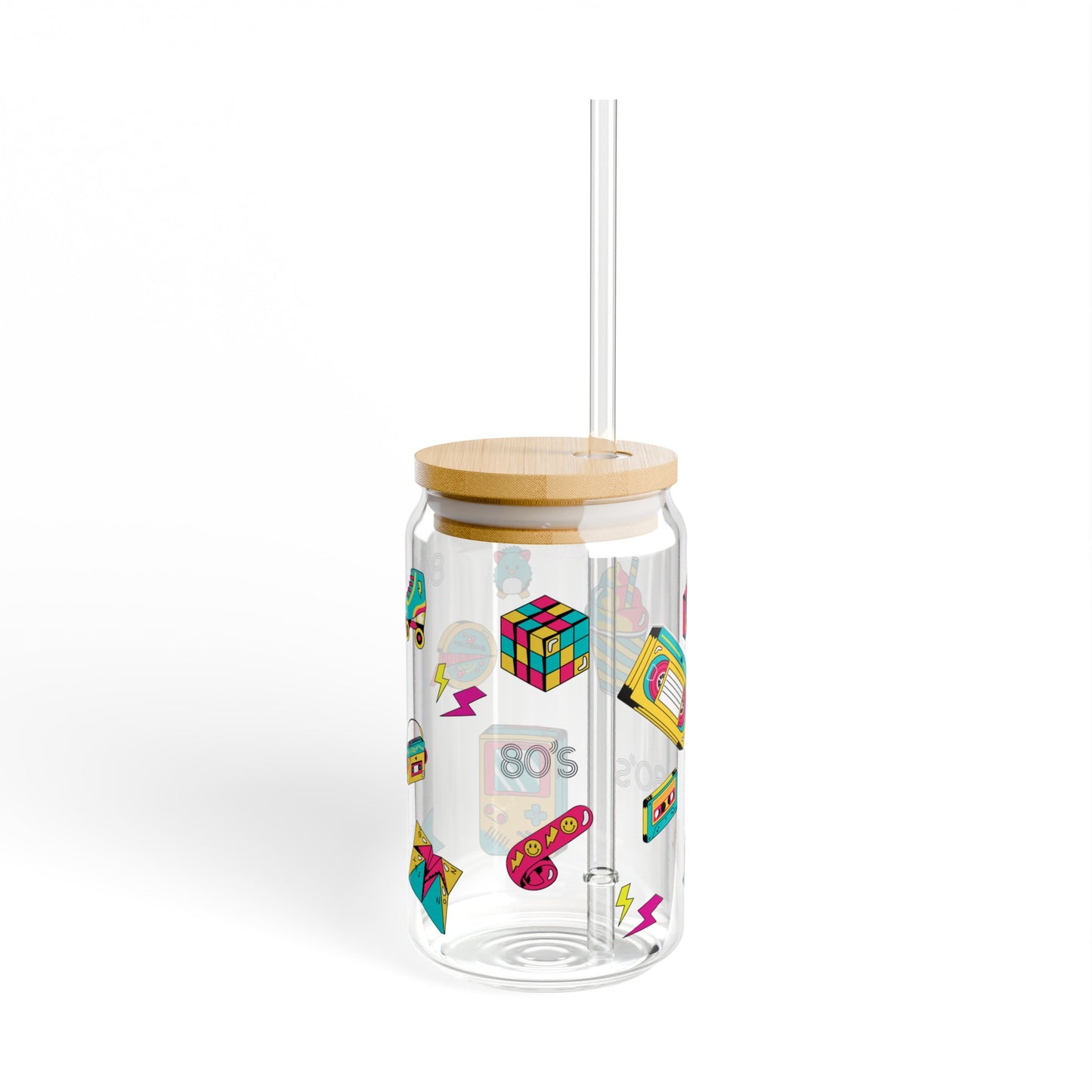 80's Lover Sipper Glass Gift for 1980's Fans