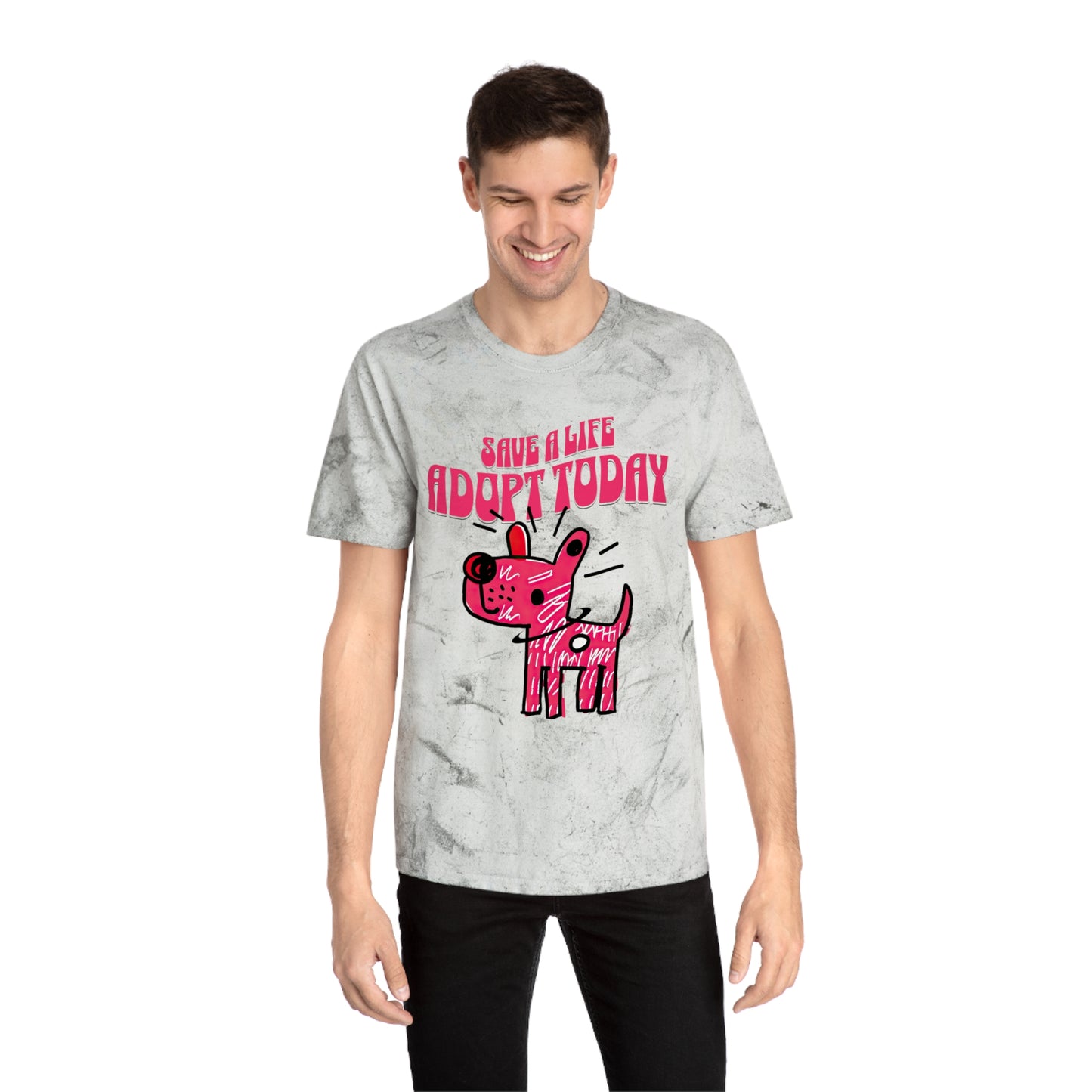 Save A Life Adopt Today Animal Advocate T-Shirt Gift For Dog Lovers