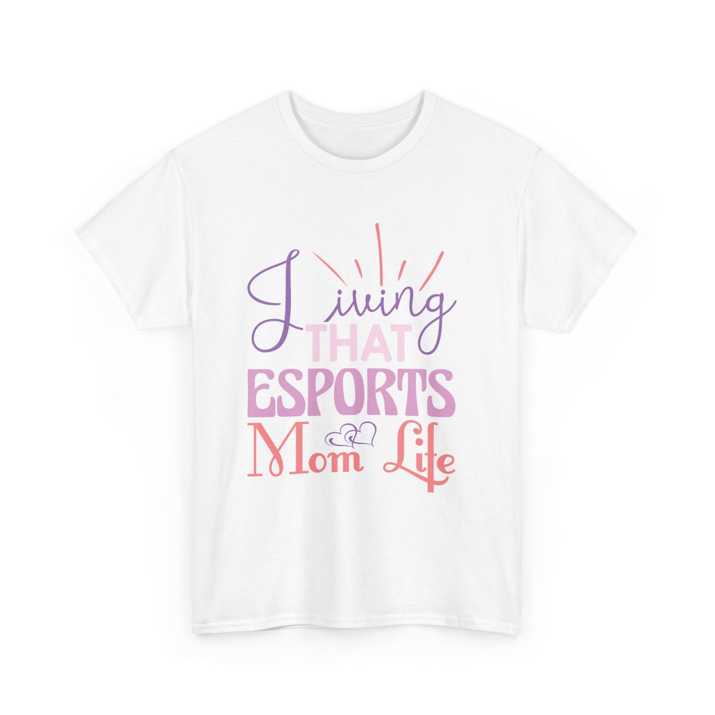 Gamer Mom Esports Champ T-Shirt Cheering Gaming Kids Competition Tournament Apparel Video Game Playing Arena E-Gaming E-Sports Event