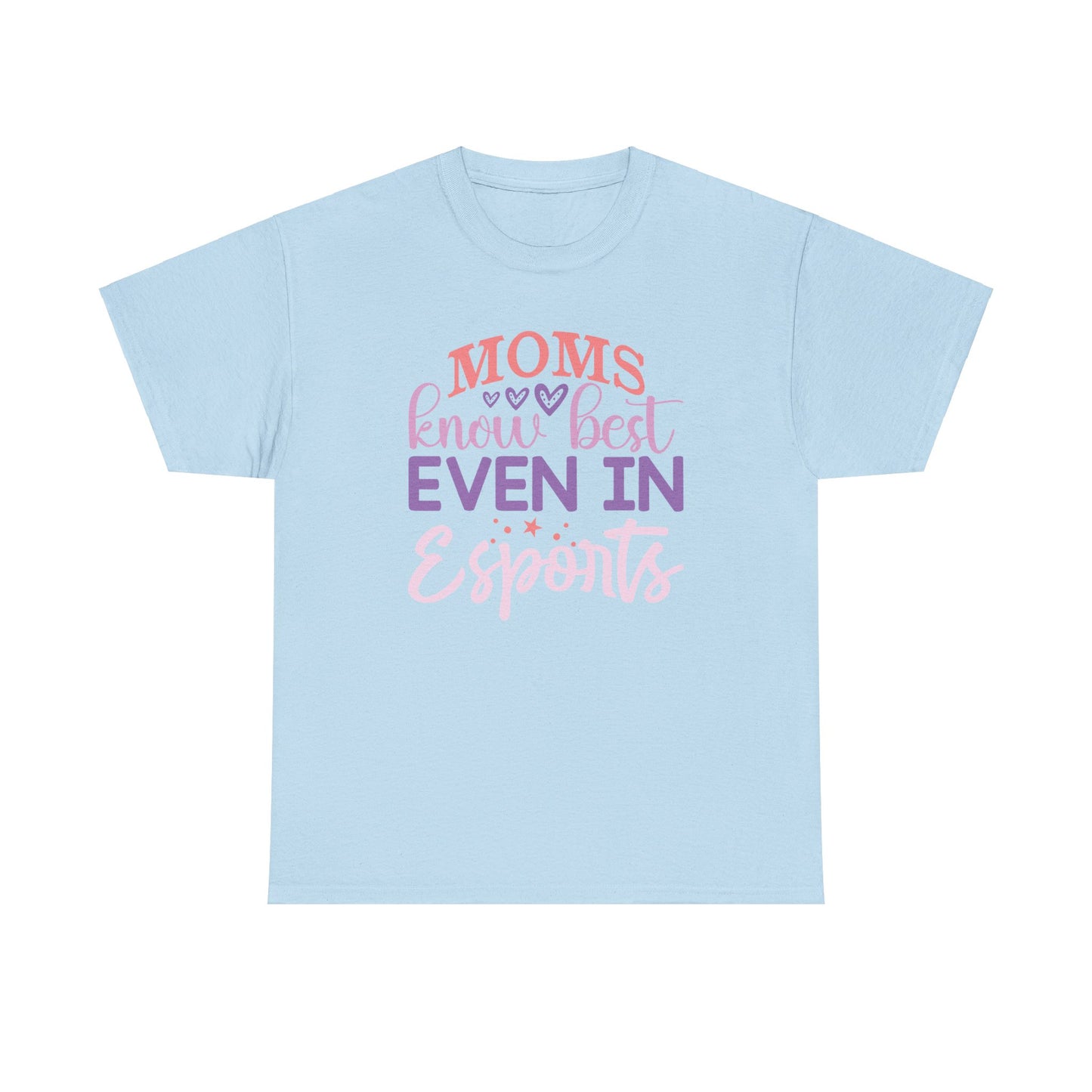 Gamer Mom Esports Champ T-Shirt Cheering Gaming Kids Competition Tournament Apparel Video Game Playing Competition Arena E-Gaming E-Sport