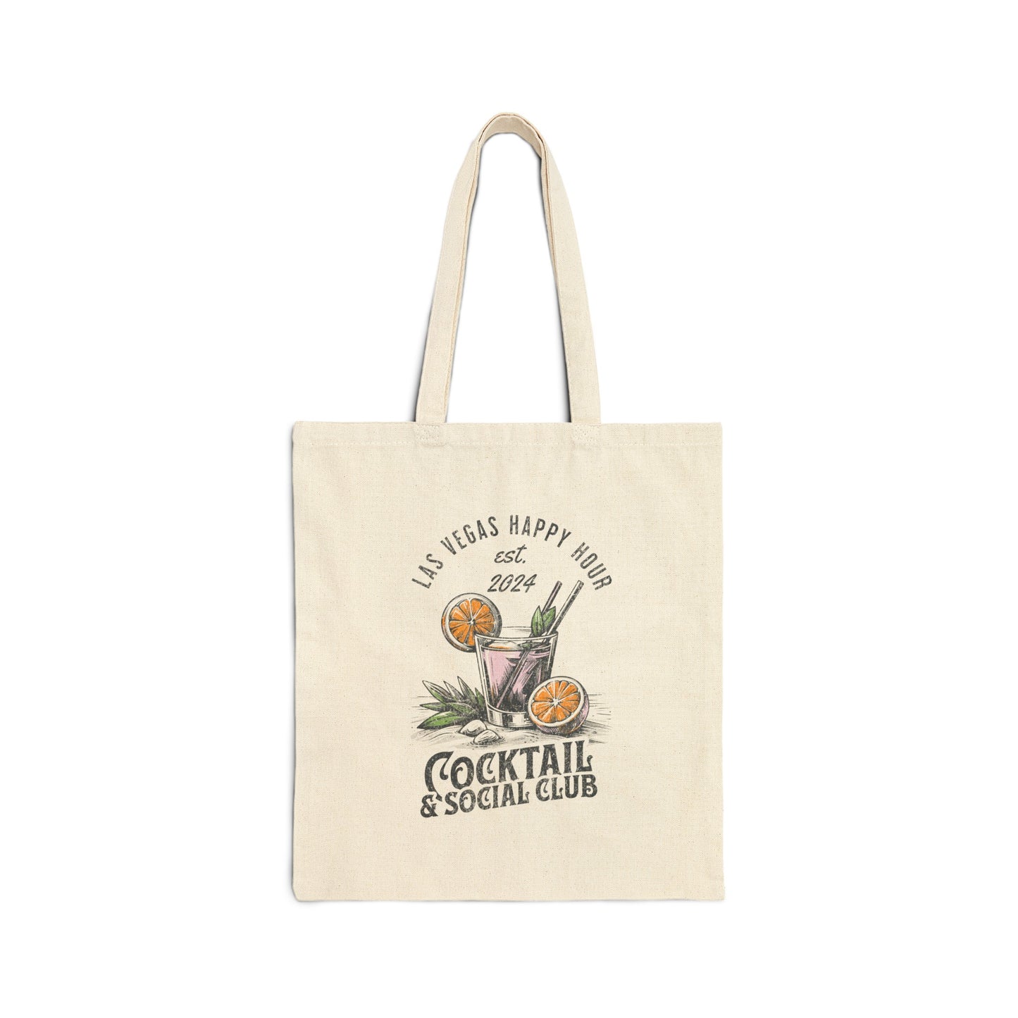 Las Vegas Happy Hour and Social Club Tote Bag