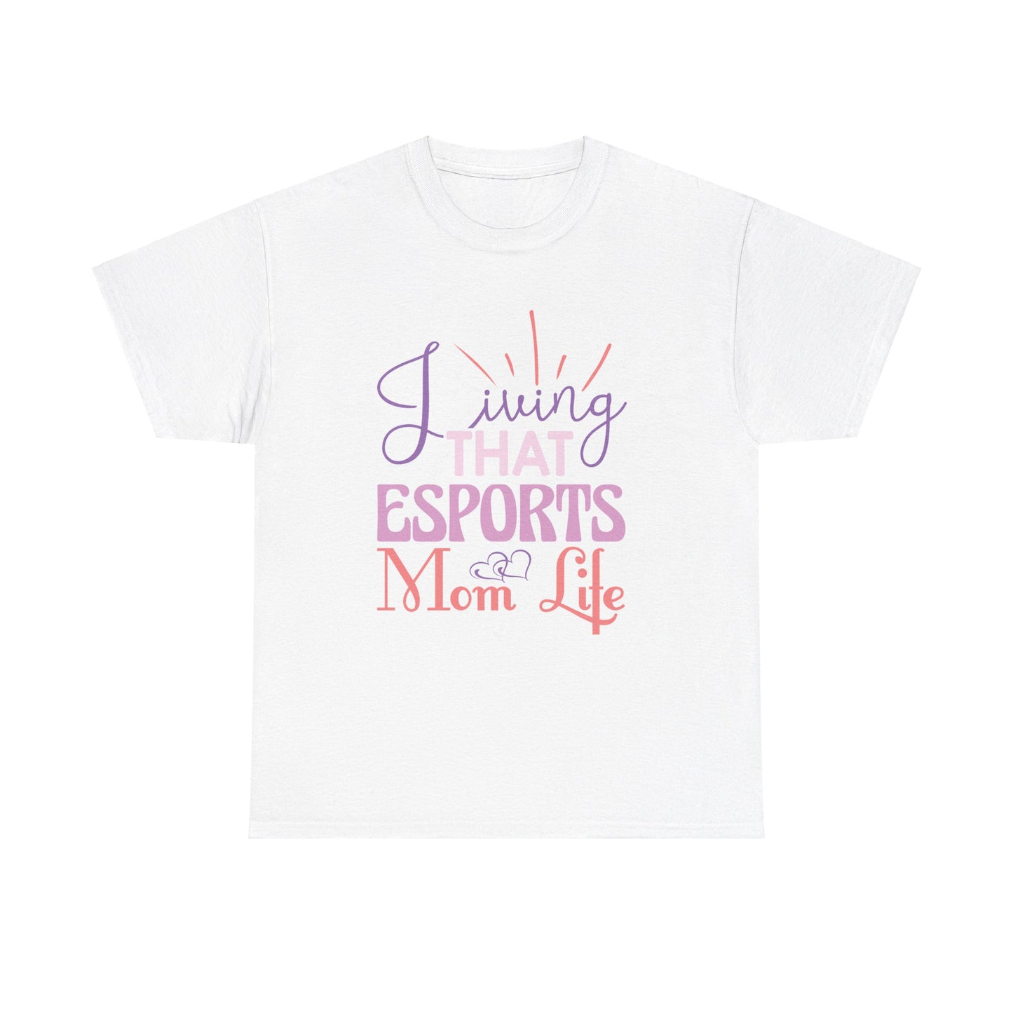 Gamer Mom Esports Champ T-Shirt Cheering Gaming Kids Competition Tournament Apparel Video Game Playing Arena E-Gaming E-Sports Event