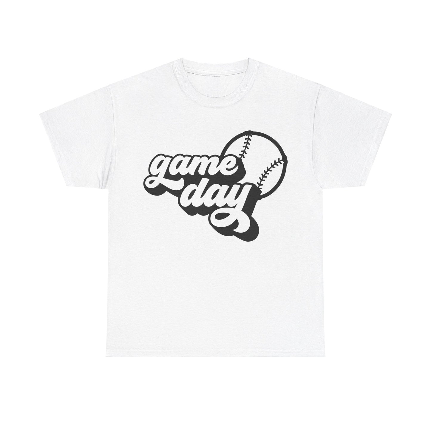 Baseball Game Day Tee Sports Fan T-Shirt Apparel Gift Idea Ballgame Gear Mother's Day Fathers Day Clothes