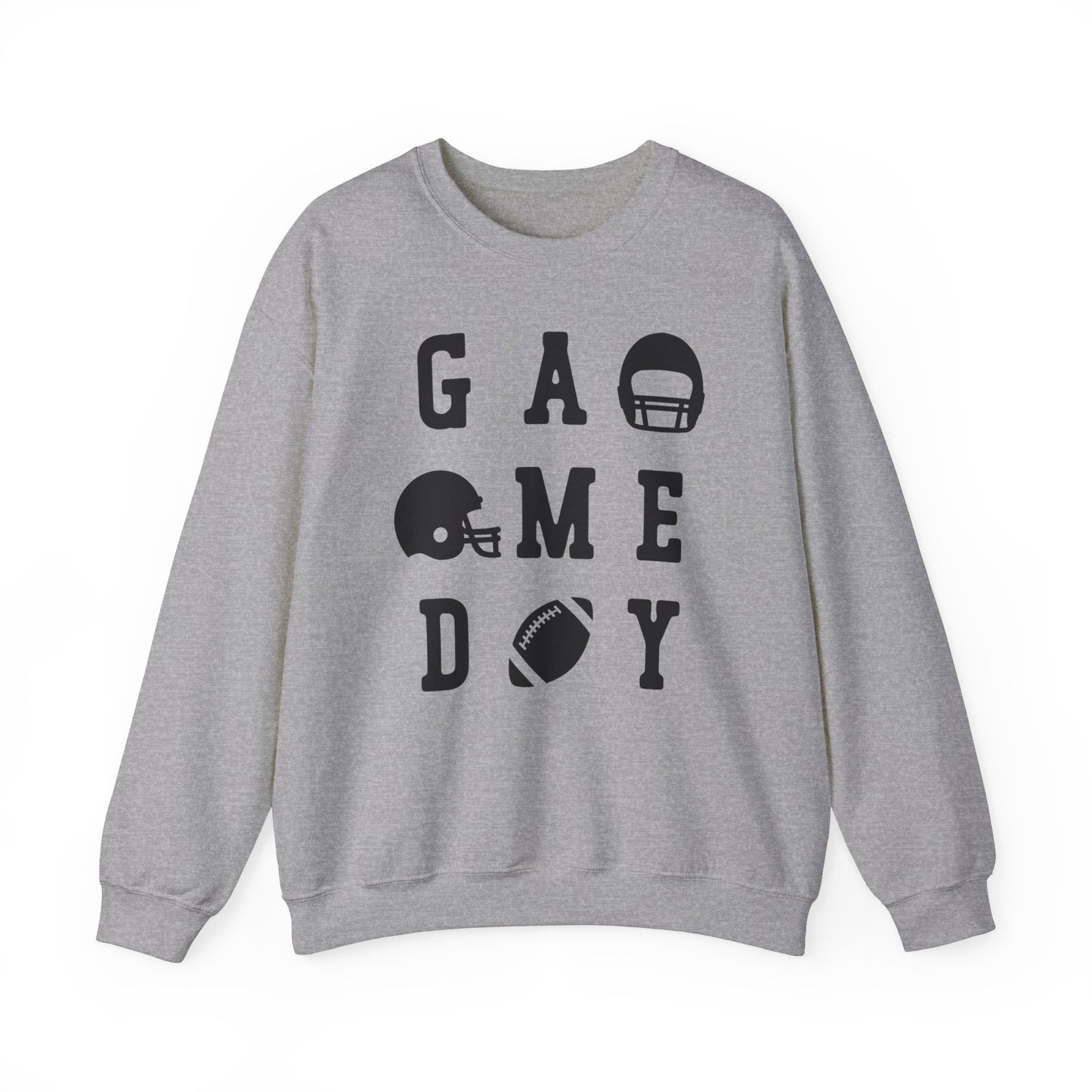 Game Day Football Shirt Women Men Fan Sweatshirt Sports Crew Neck Gift Idea Football Season Lovers Sunday Apparel Mothers Fathers Day