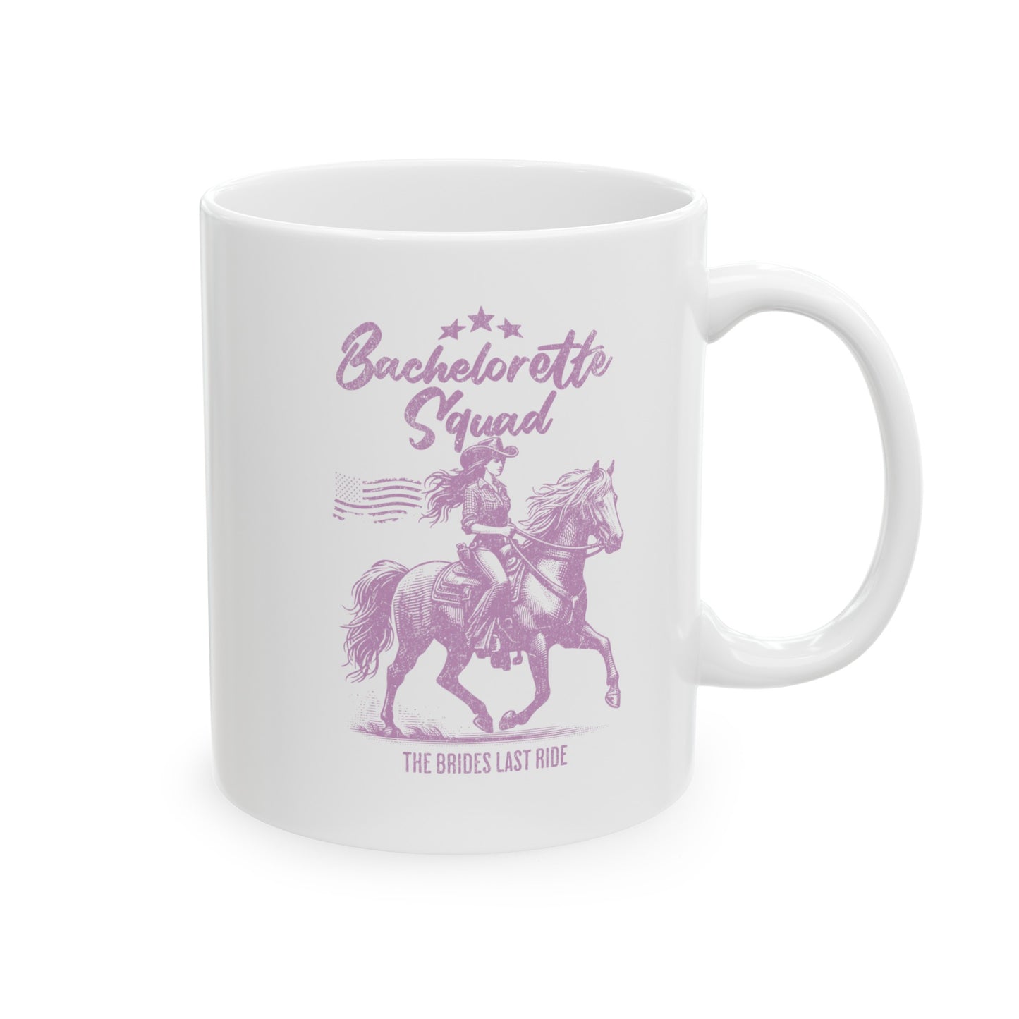 Cowgirl Bachelorette Squad Mug ' The Bride's Last Ride Bridesmaid Coffee Cup