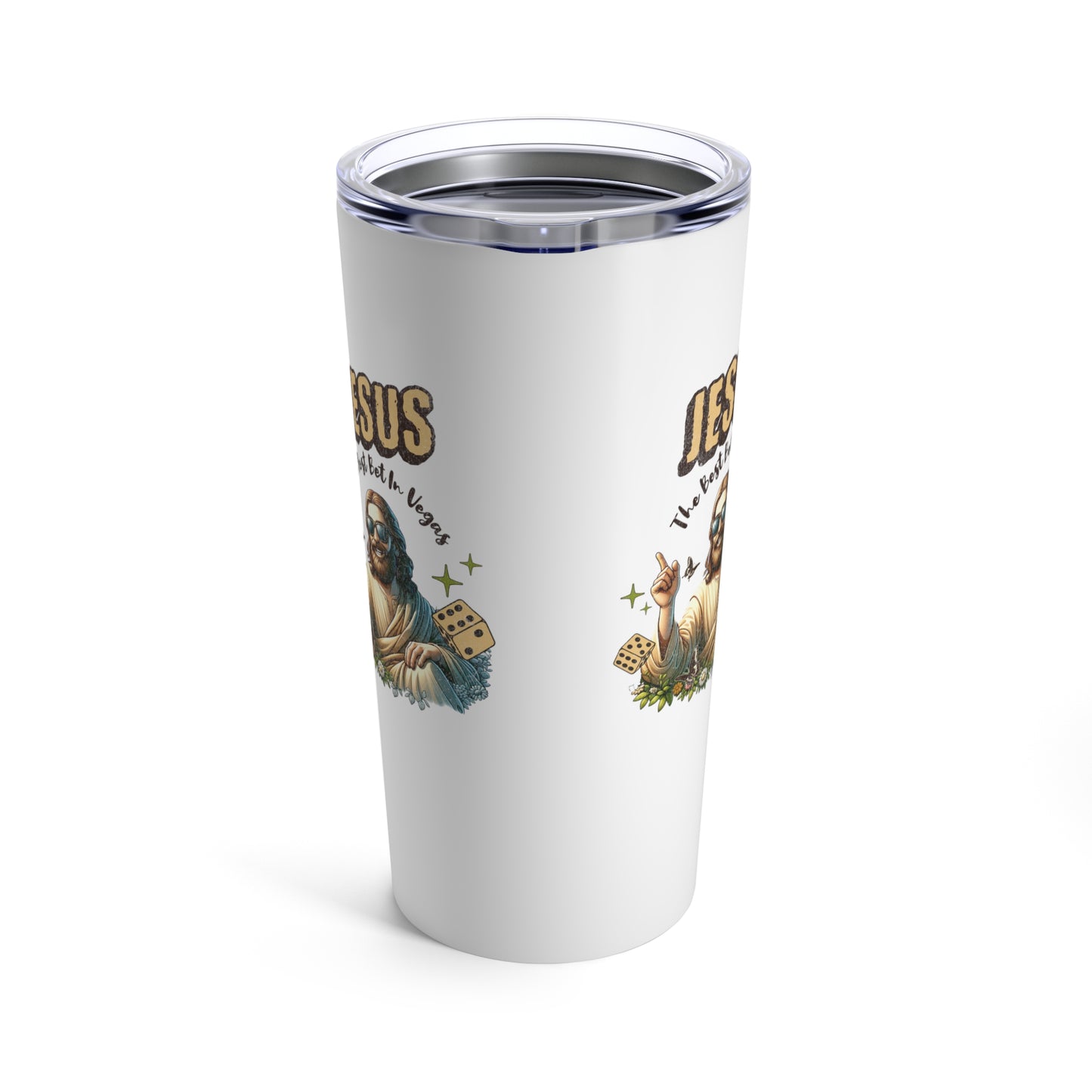 Las Vegas Jesus Tumbler 20oz