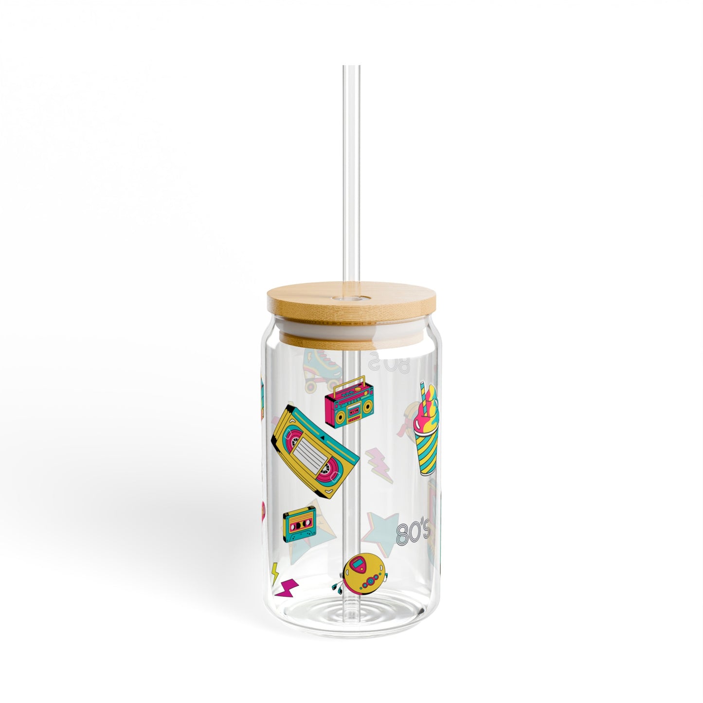 80's Lover Sipper Glass Gift for 1980's Fans