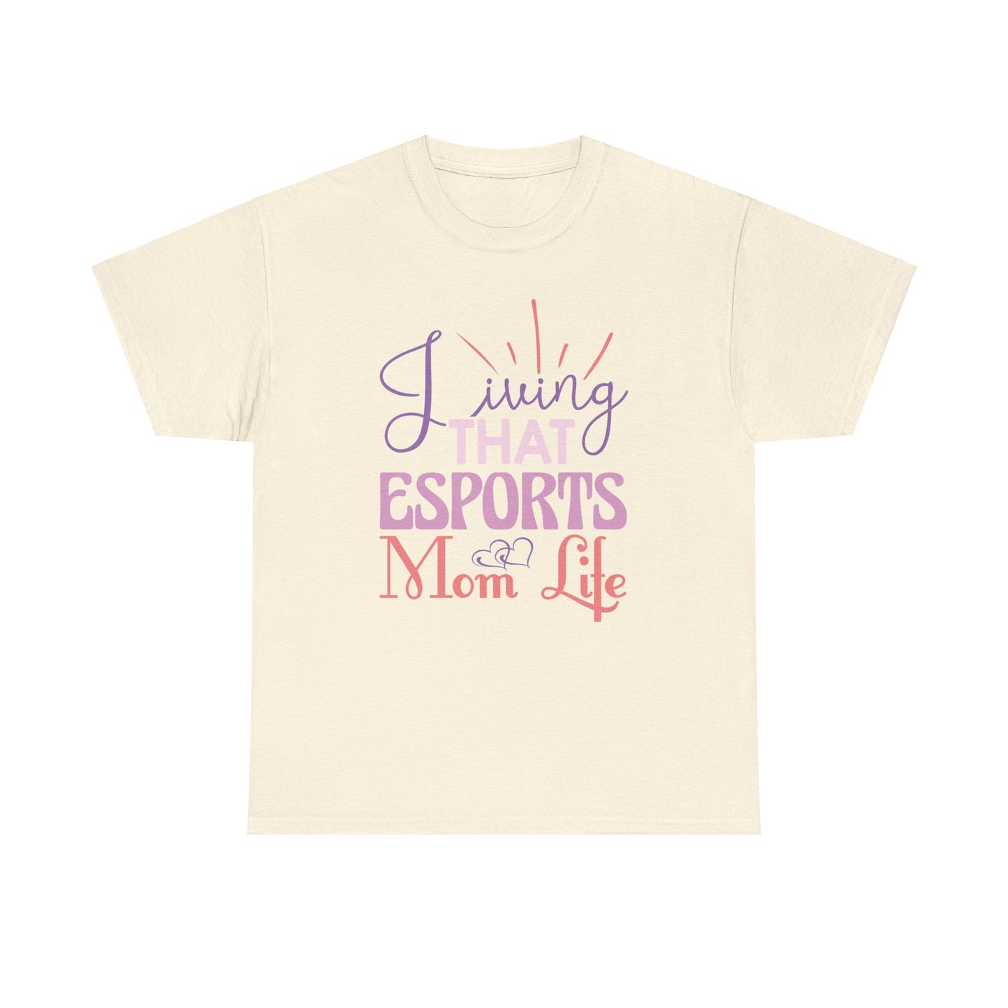 Gamer Mom Esports Champ T-Shirt Cheering Gaming Kids Competition Tournament Apparel Video Game Playing Arena E-Gaming E-Sports Events