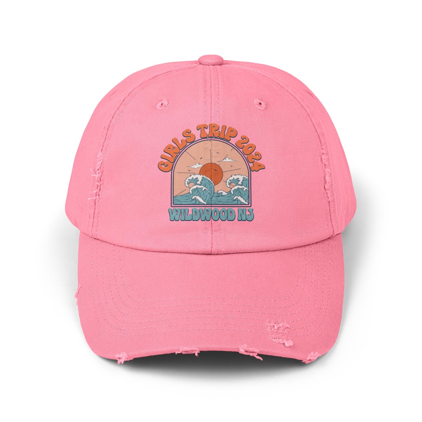 Girls trip Matching Baseball Caps Wildwood, New Jersey 2024 Beach Holiday Shore Visit Girls Night Out Irish Weekend Moms Hats