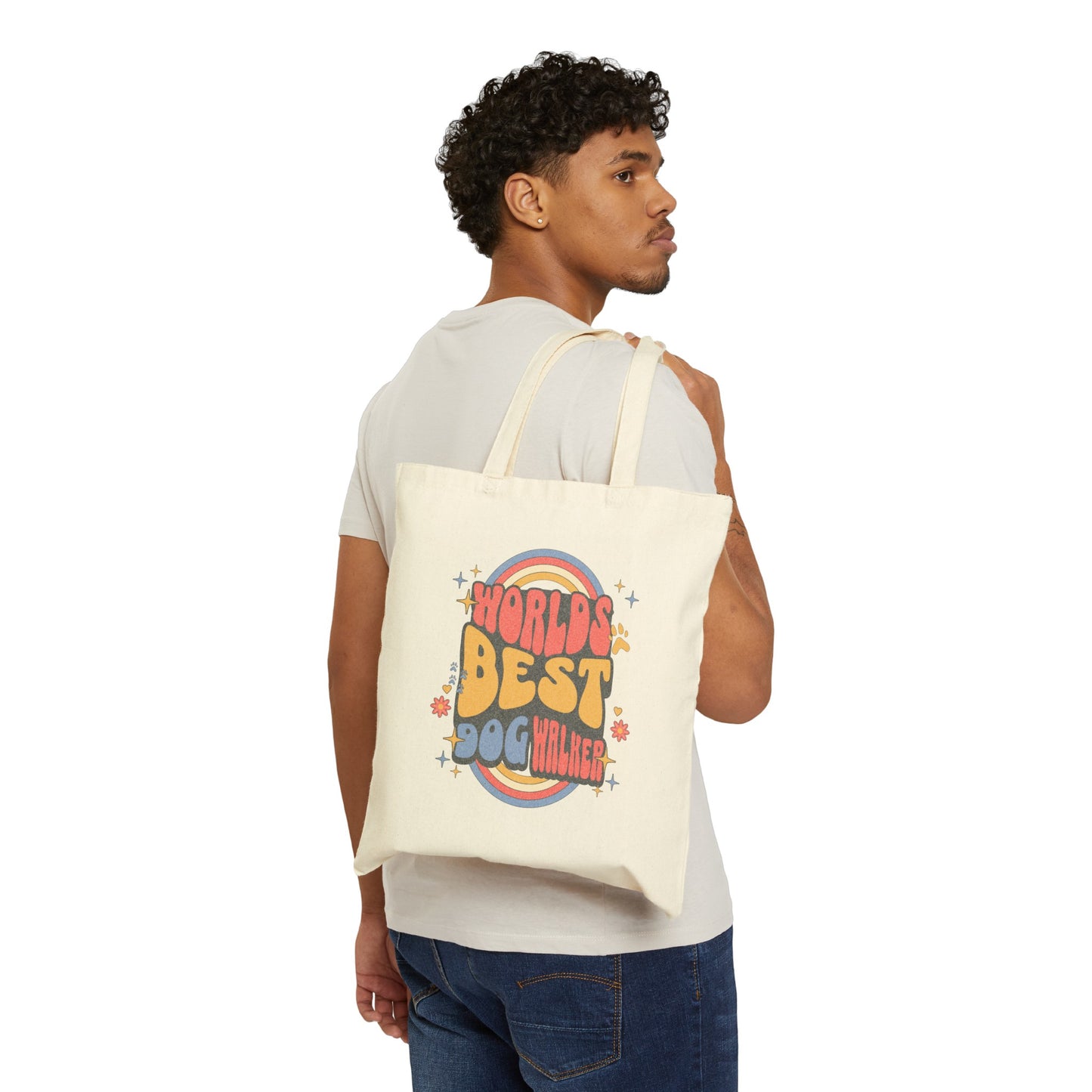 Worlds Best Dog Walker Tote Bag Gift Idea