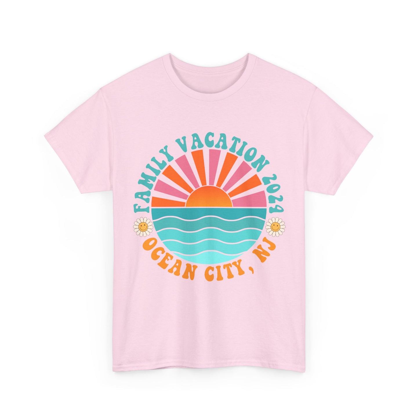 Family Vacation Ocean City NJ 2024 Matching Tee Shirts