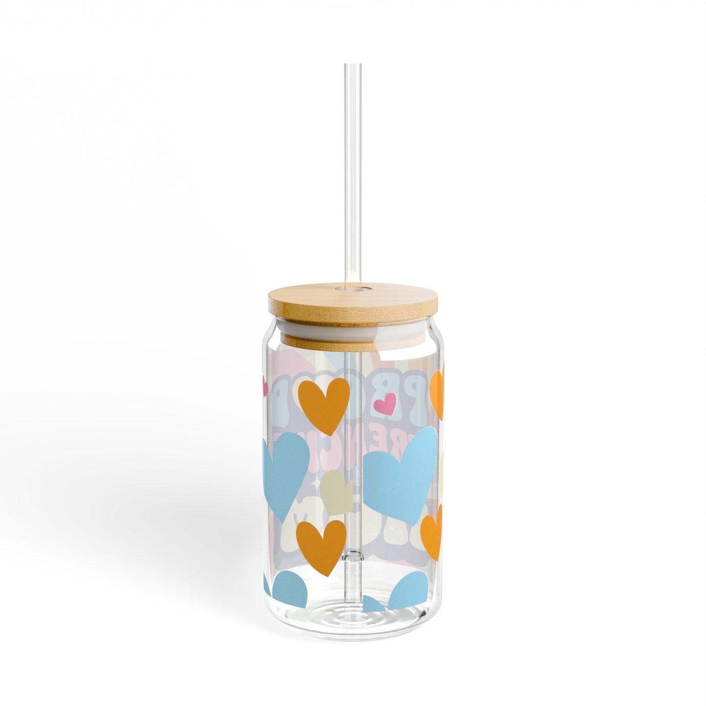 Proud Frenchie Mom Coffee Sipper Glass Gift for Dog Lovers