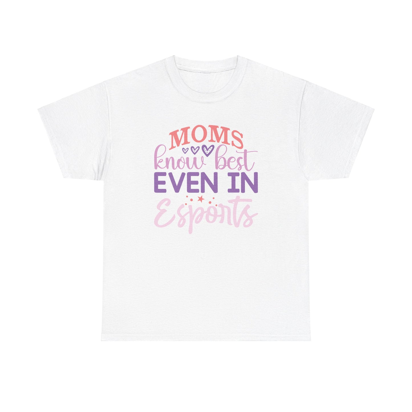 Gamer Mom Esports Champ T-Shirt Cheering Gaming Kids Competition Tournament Apparel Video Game Playing Competition Arena E-Gaming E-Sport