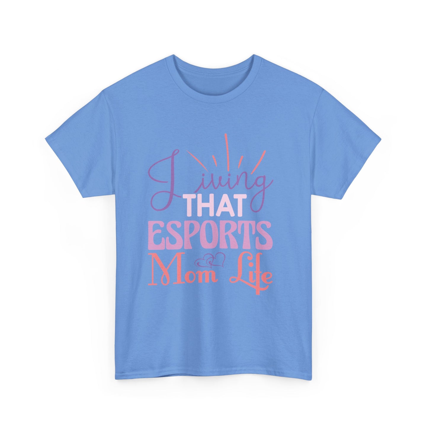 Gamer Mom Esports Champ T-Shirt Cheering Gaming Kids Competition Tournament Apparel Video Game Playing Arena E-Gaming E-Sports Event
