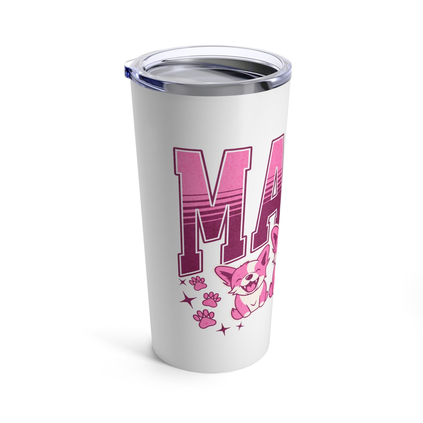 Dog Mom X3 Tumbler Gift for Dog Mamas and Pet Lovers