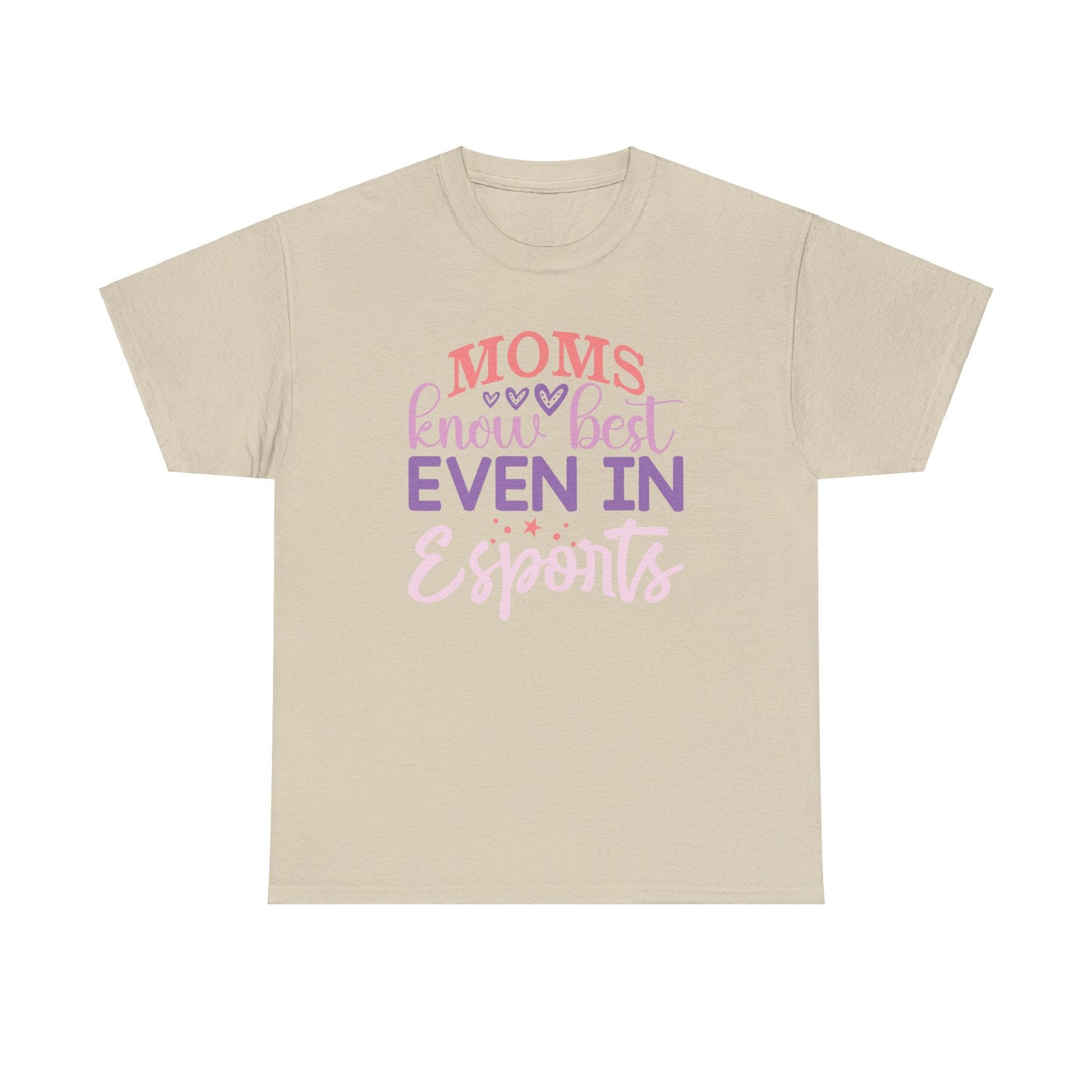 Gamer Mom Esports Champ T-Shirt Cheering Gaming Kids Competition Tournament Apparel Video Game Playing Competition Arena E-Gaming E-Sport