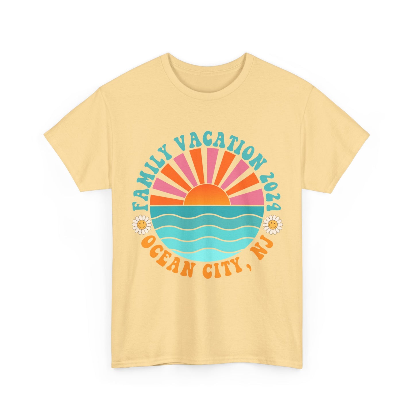 Family Vacation Ocean City NJ 2024 Matching Tee Shirts