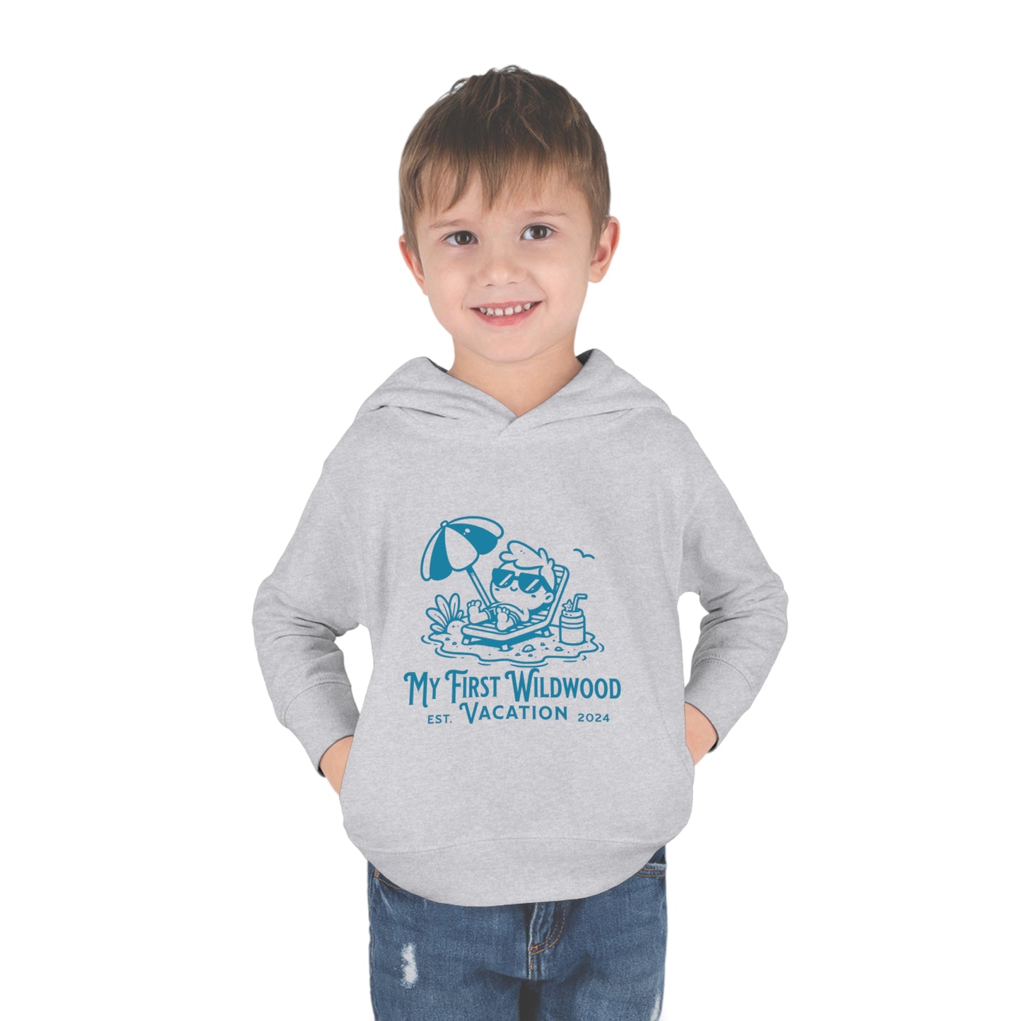 Wildwood Toddler Pullover Jersey Shore "My First Wildwood Vacation' Hoodie