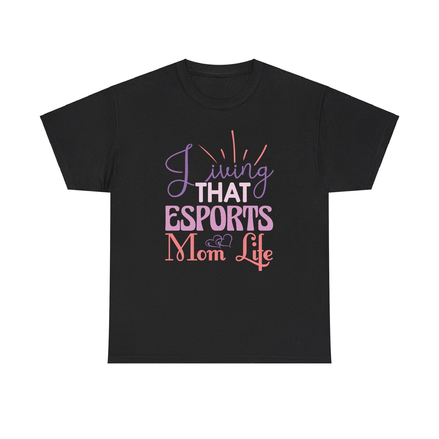 Gamer Mom Esports Champ T-Shirt Cheering Gaming Kids Competition Tournament Apparel Video Game Playing Arena E-Gaming E-Sports Events