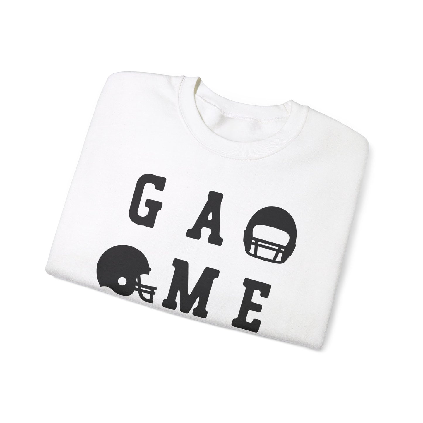 Game Day Football Shirt Women Men Fan Sweatshirt Sports Crew Neck Gift Idea Football Season Lovers Sunday Apparel Mothers Fathers Day