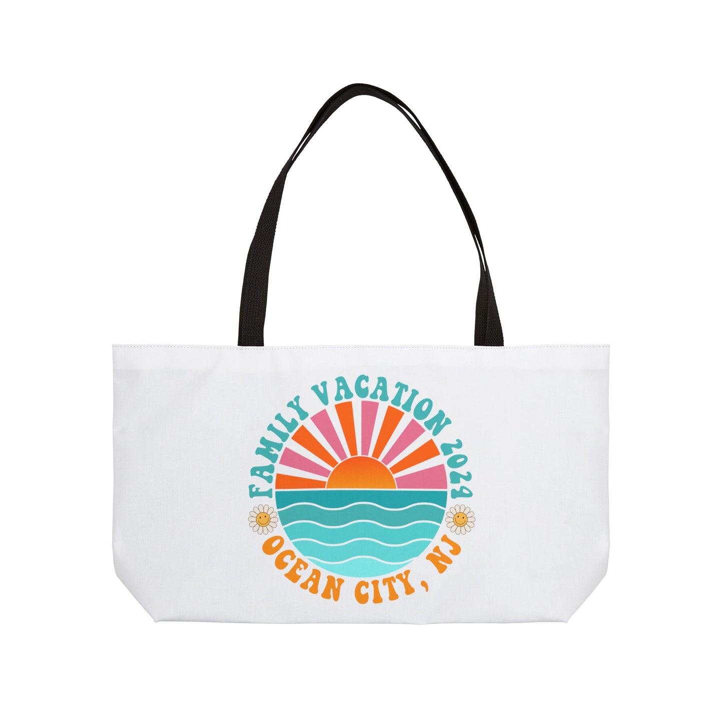 Ocean City NJ Family Vacation 2024 Weekender Beach Bag