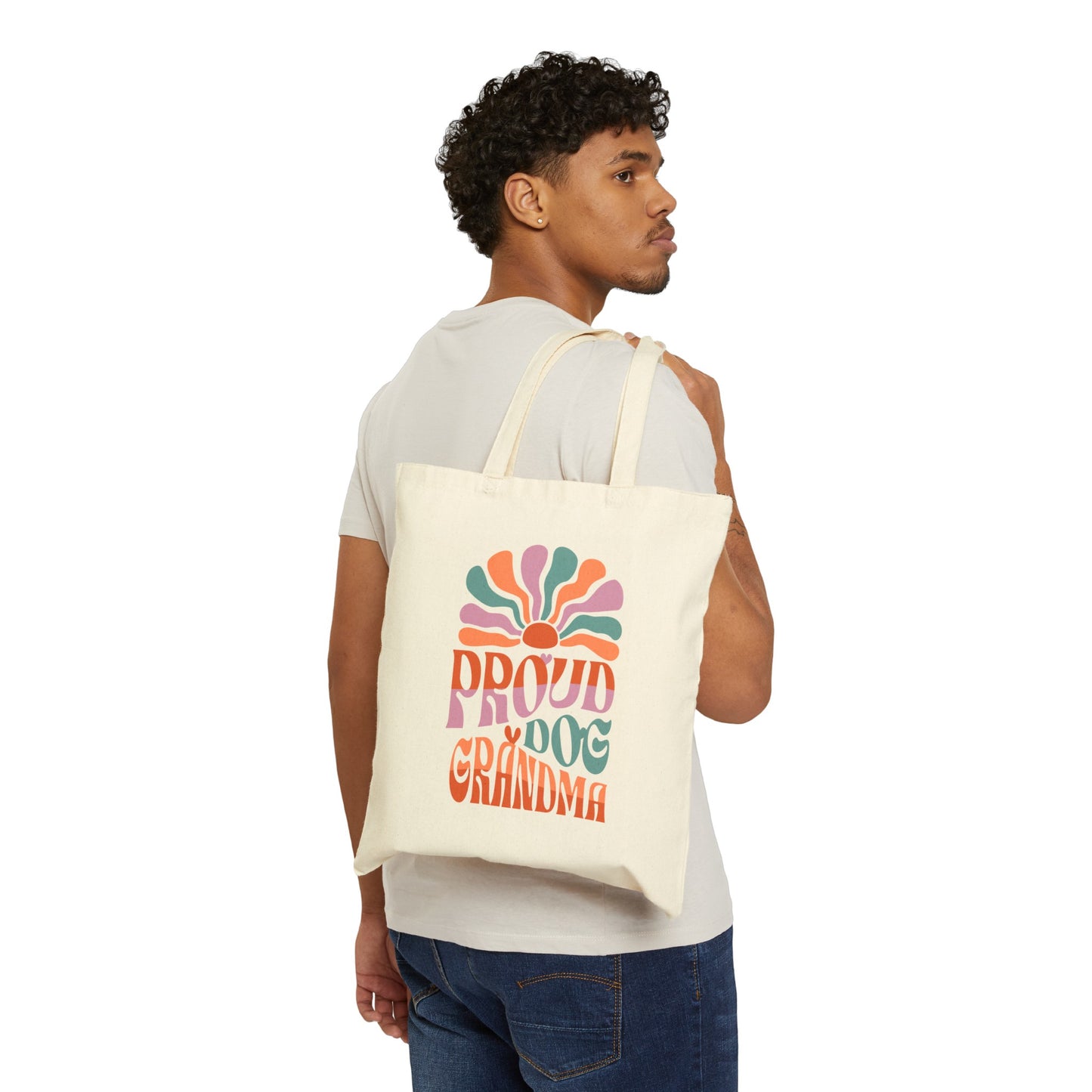 Dog Lover 'Proud Dog Grandma' Tote Bag Gift for Doggy Grandmoms