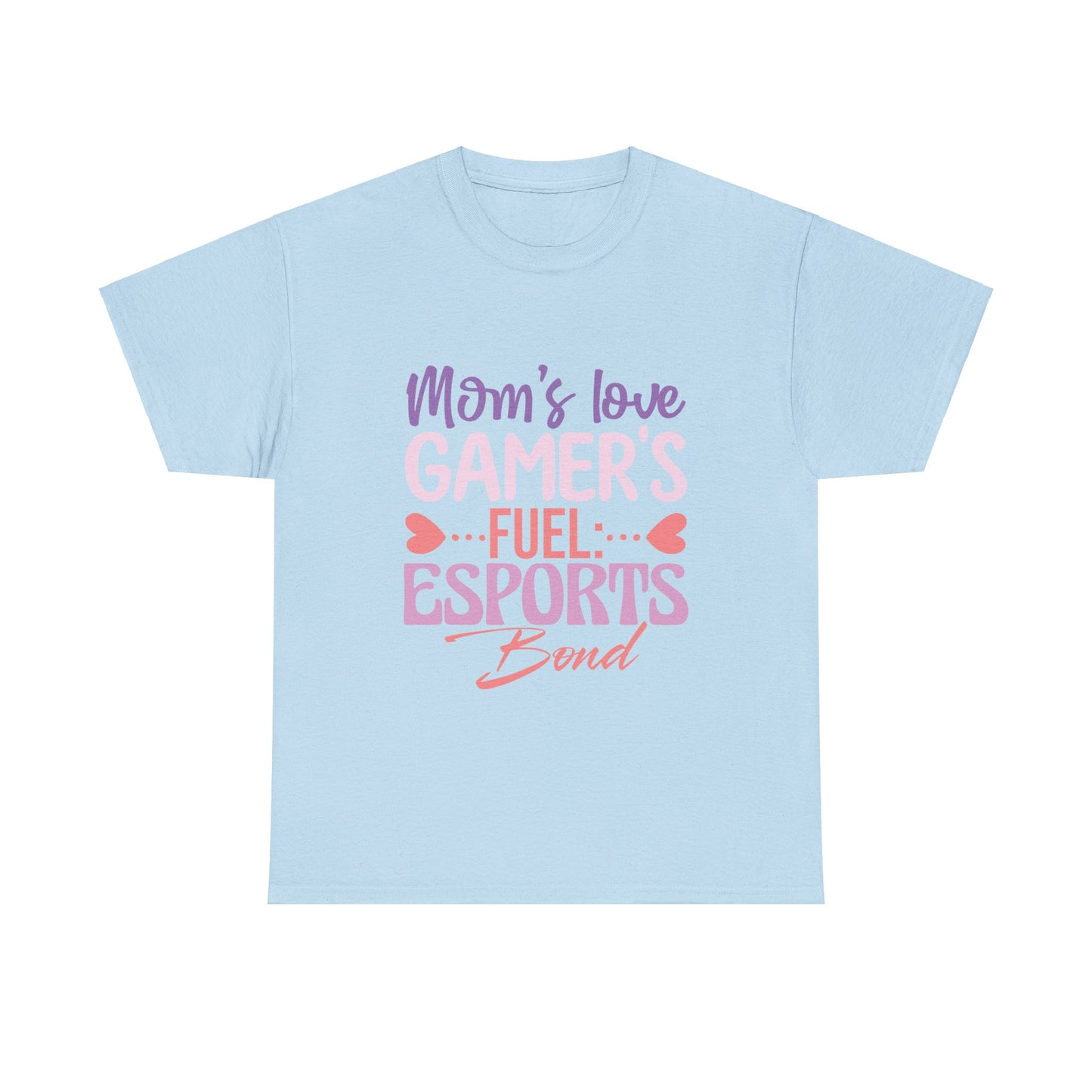 Gamer Mom Esports Champ T-shirt Cheering Gaming Kids Competitions Tournament Apparel Video Game Playing Competition Arena E-Gaming E-Sports