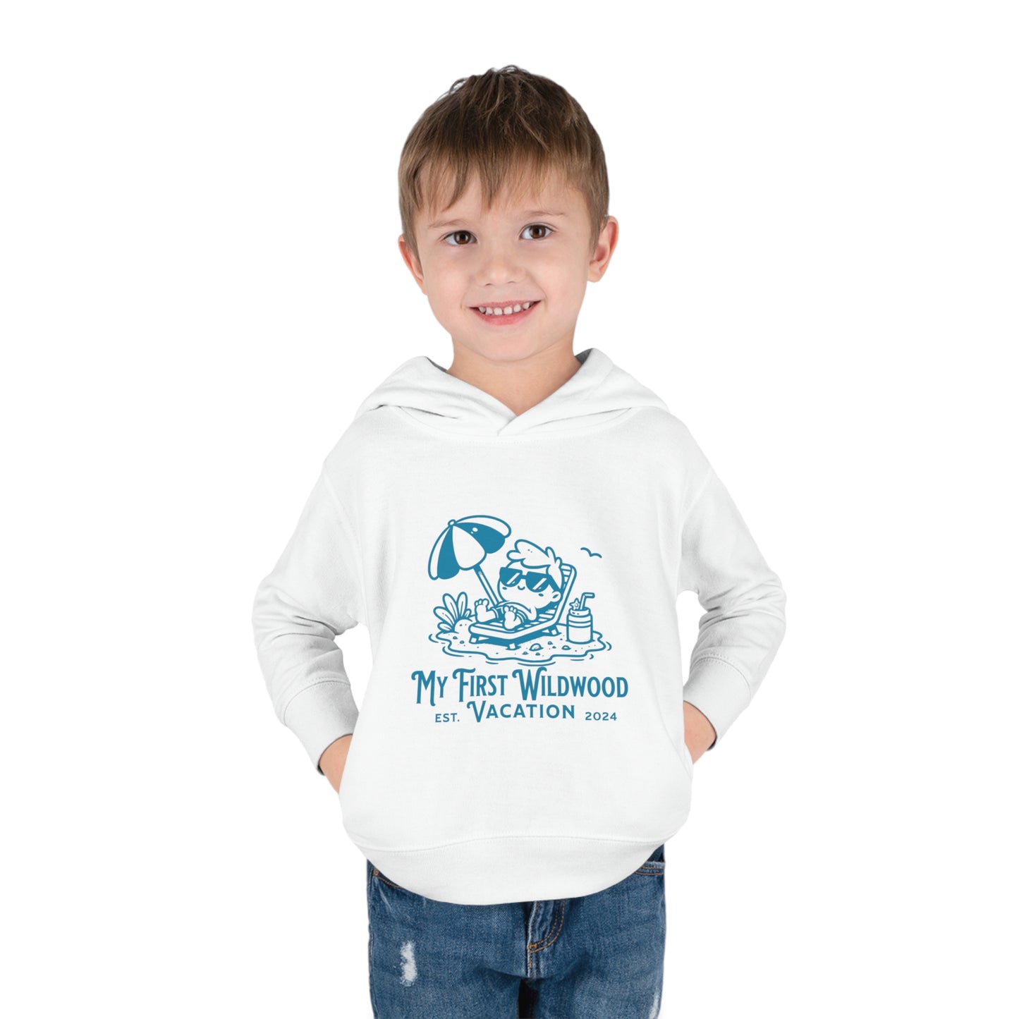 Wildwood Toddler Pullover Jersey Shore "My First Wildwood Vacation' Hoodie