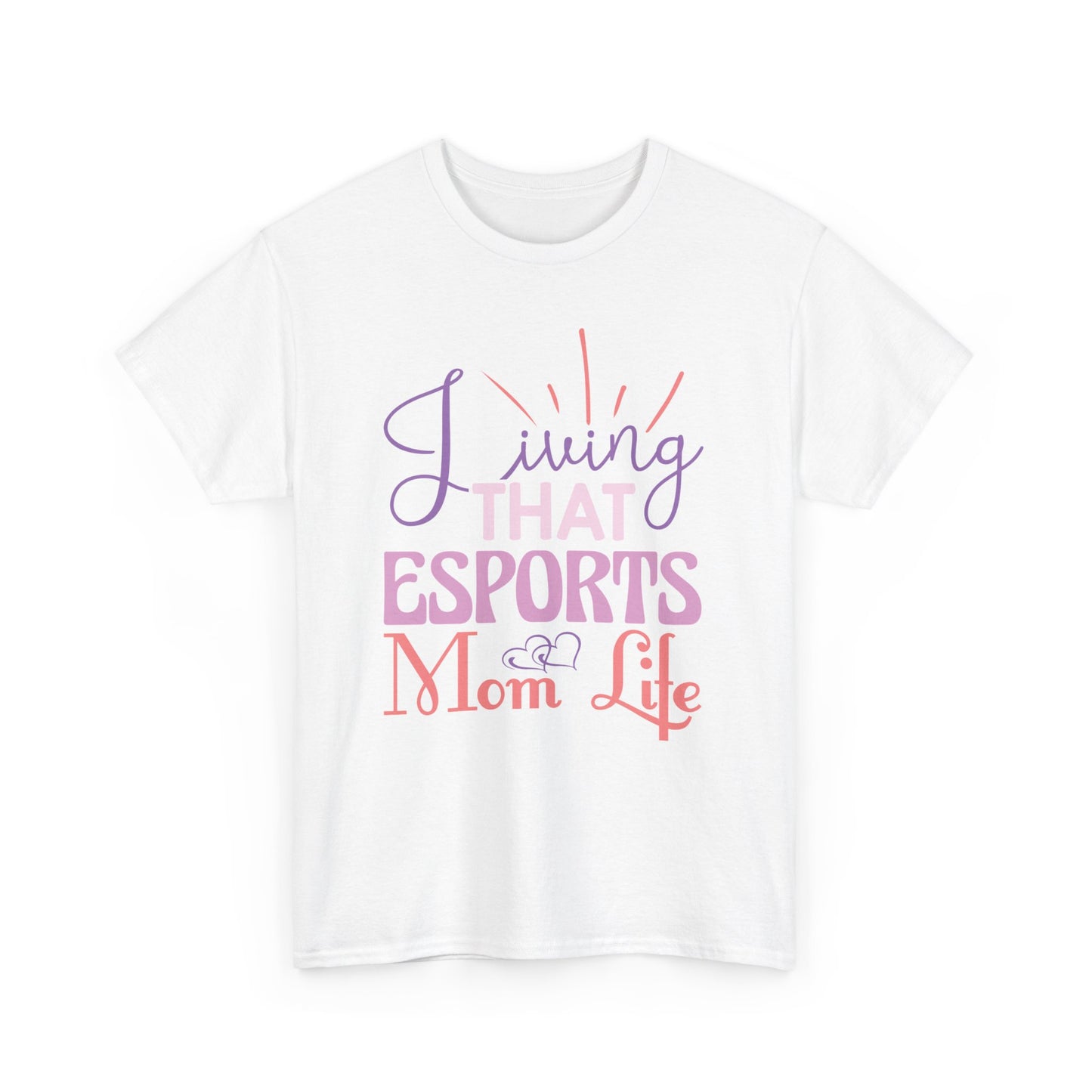 Gamer Mom Esports Champ T-Shirt Cheering Gaming Kids Competition Tournament Apparel Video Game Playing Arena E-Gaming E-Sports Events