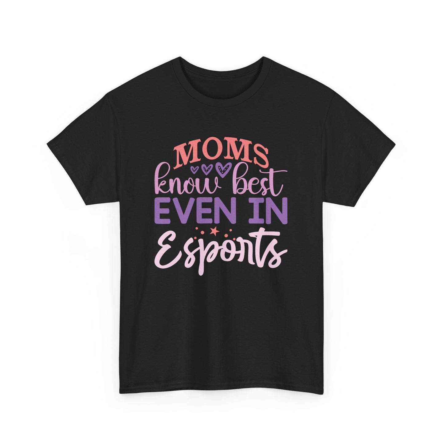 Gamer Mom Esports Champ T-Shirt Cheering Gaming Kids Competition Tournament Apparel Video Game Playing Competition Arena E-Gaming E-Sport