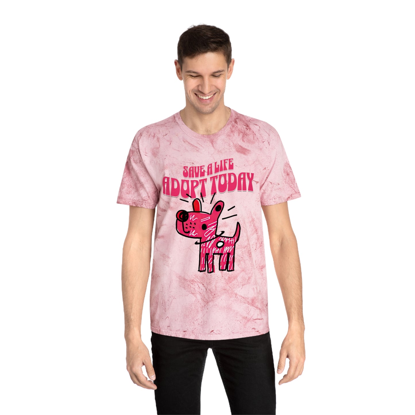 Save A Life Adopt Today Animal Advocate T-Shirt Gift For Dog Lovers