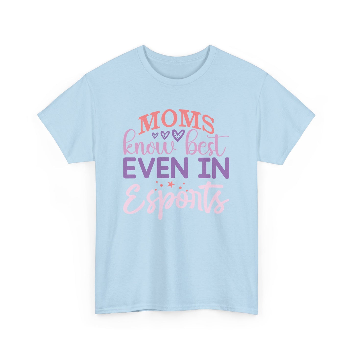 Gamer Mom Esports Champ T-Shirt Cheering Gaming Kids Competition Tournament Apparel Video Game Playing Competition Arena E-Gaming E-Sport