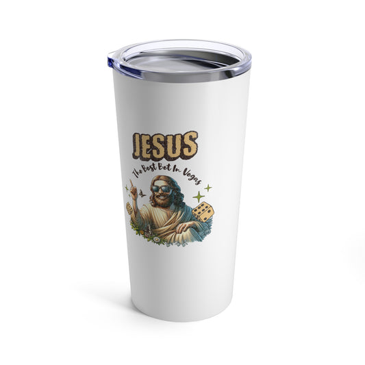 Las Vegas Jesus Tumbler 20oz